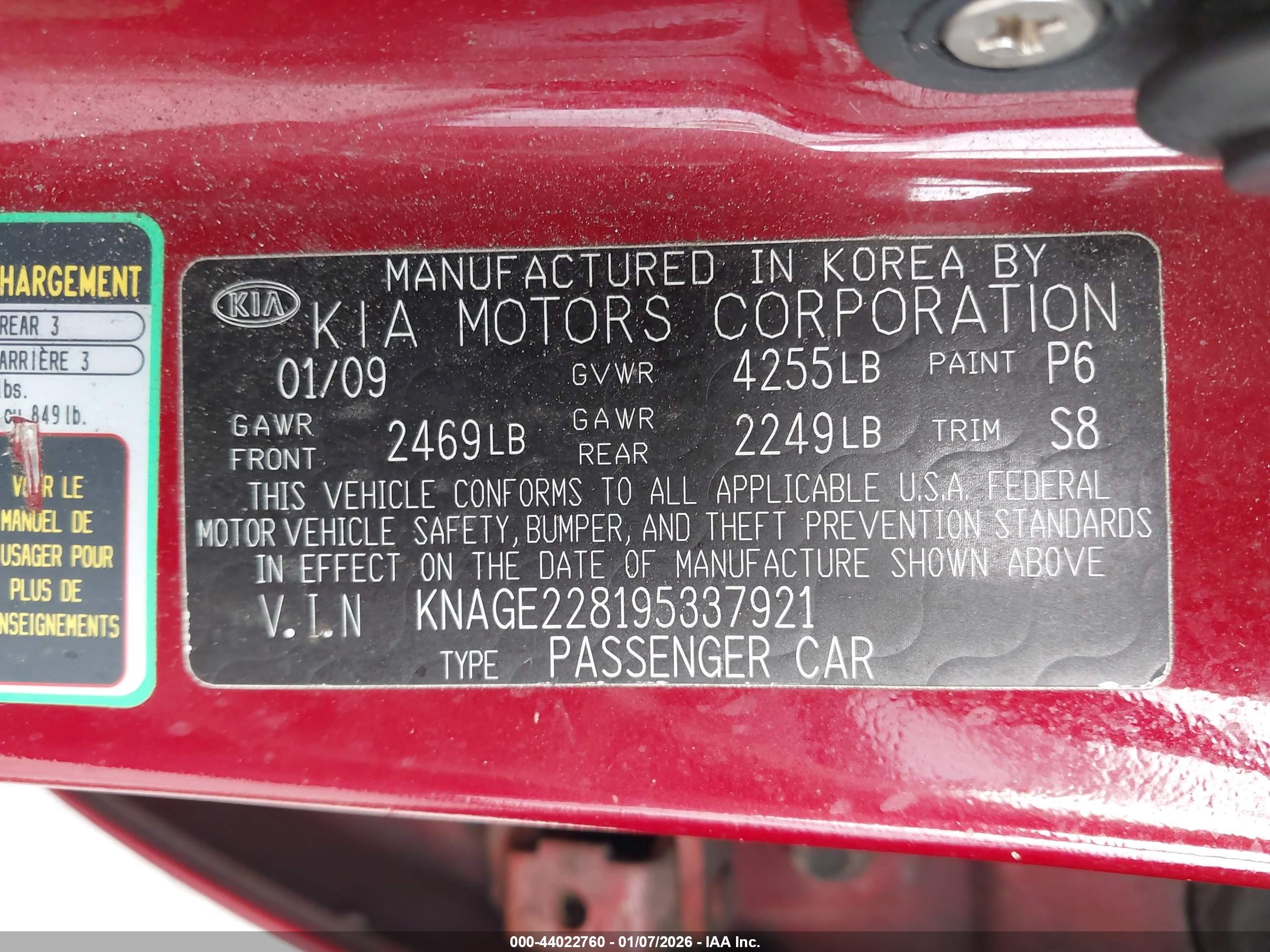 KIA OPTIMA image 9