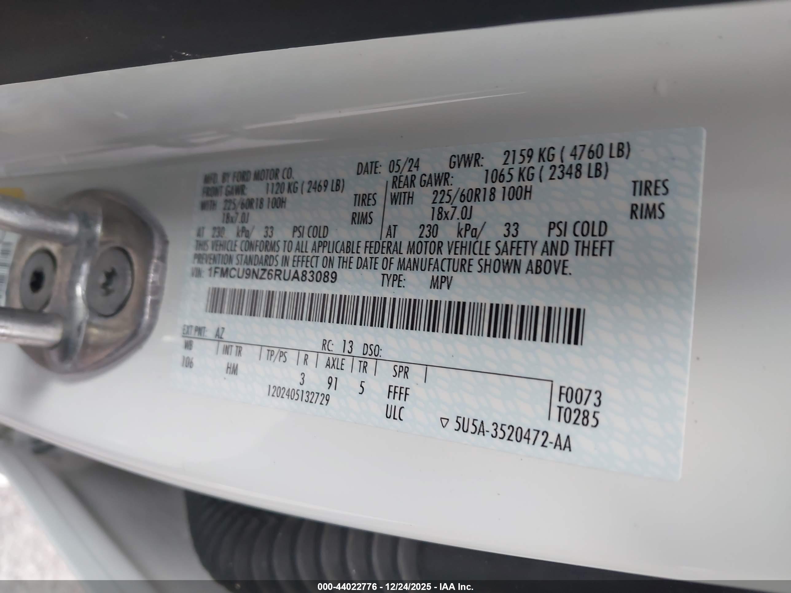 FORD ESCAPE image 9