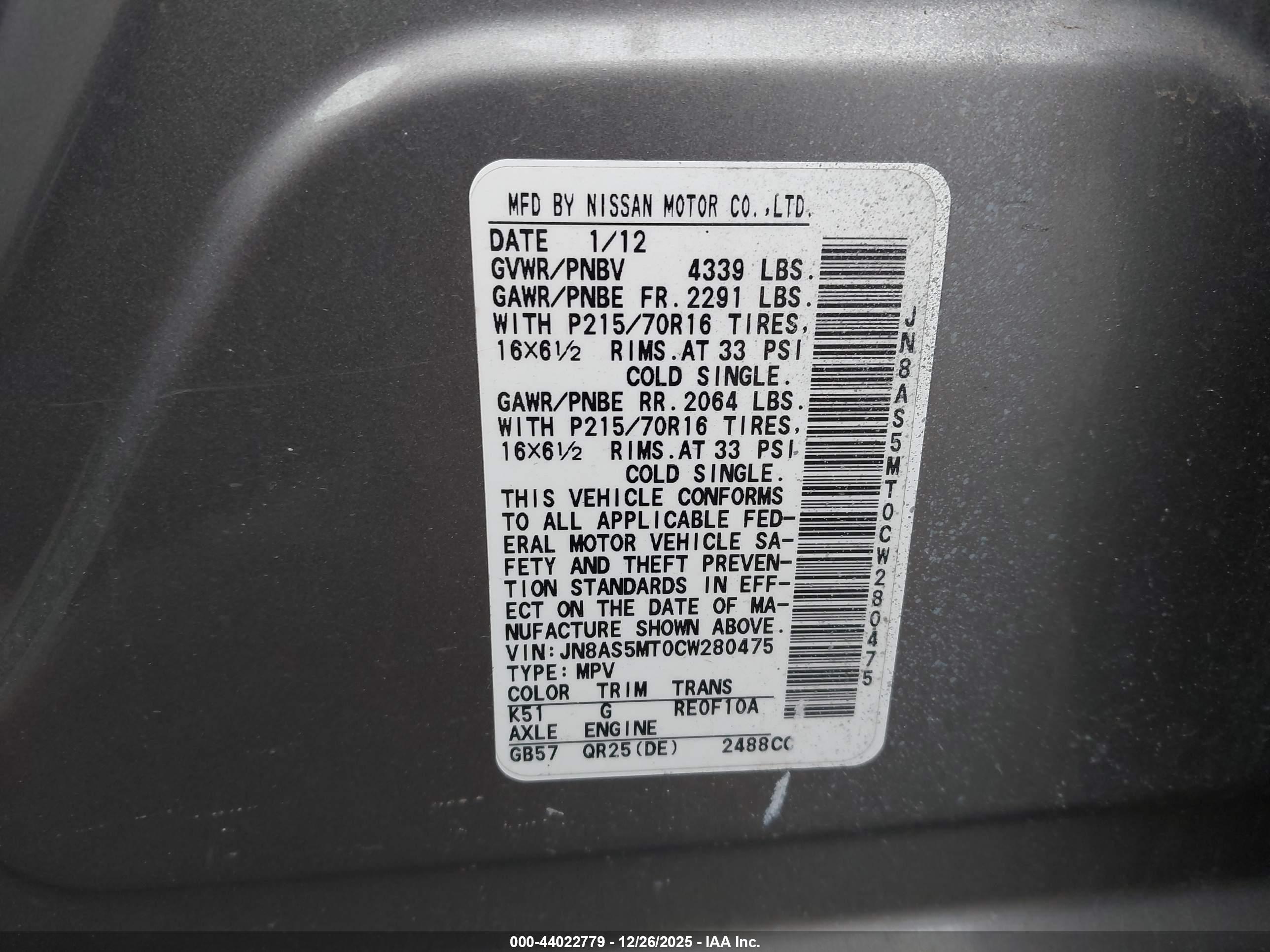NISSAN ROGUE image 9