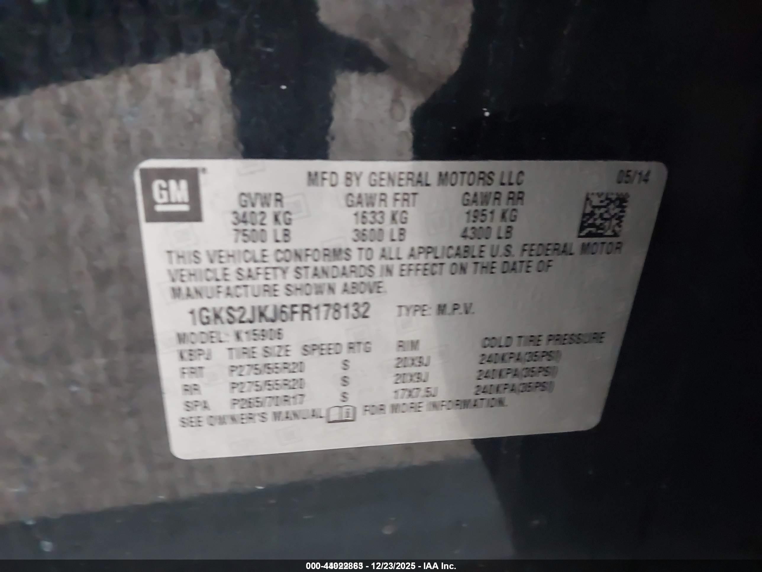 GMC YUKON image 9