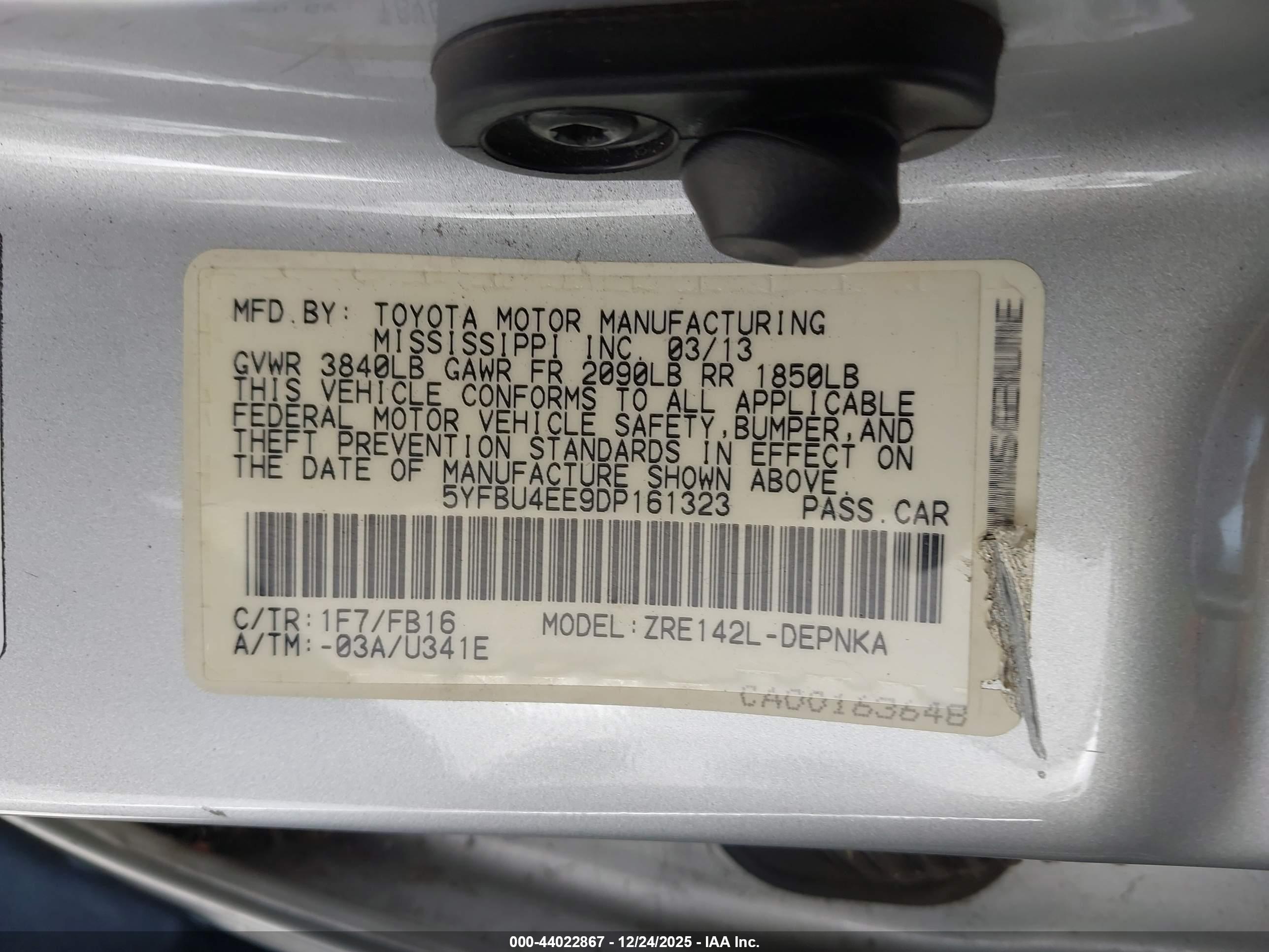 TOYOTA COROLLA image 9