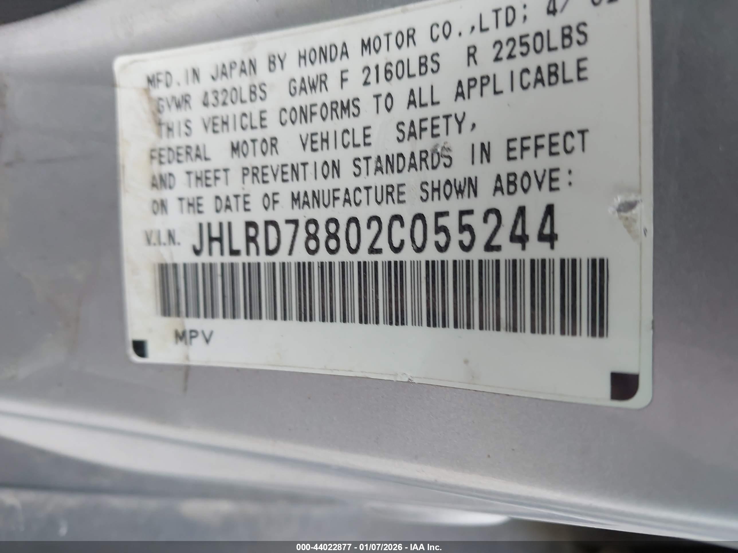 HONDA CR-V image 9