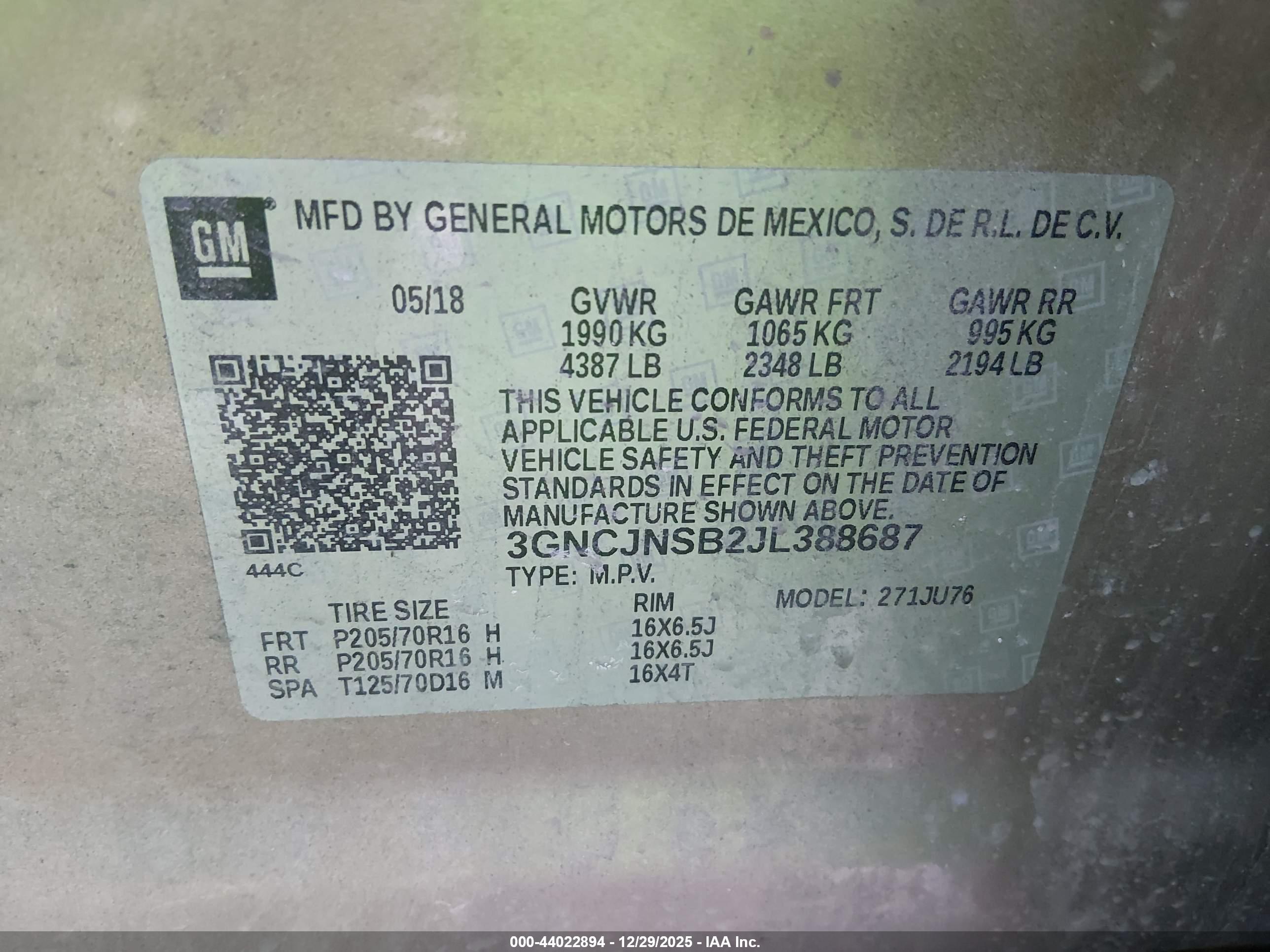 CHEVROLET TRAX image 9