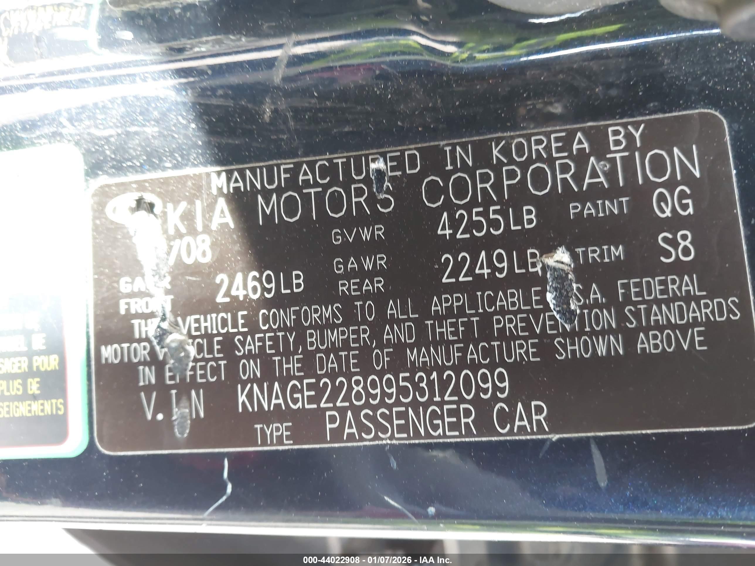 KIA OPTIMA image 9