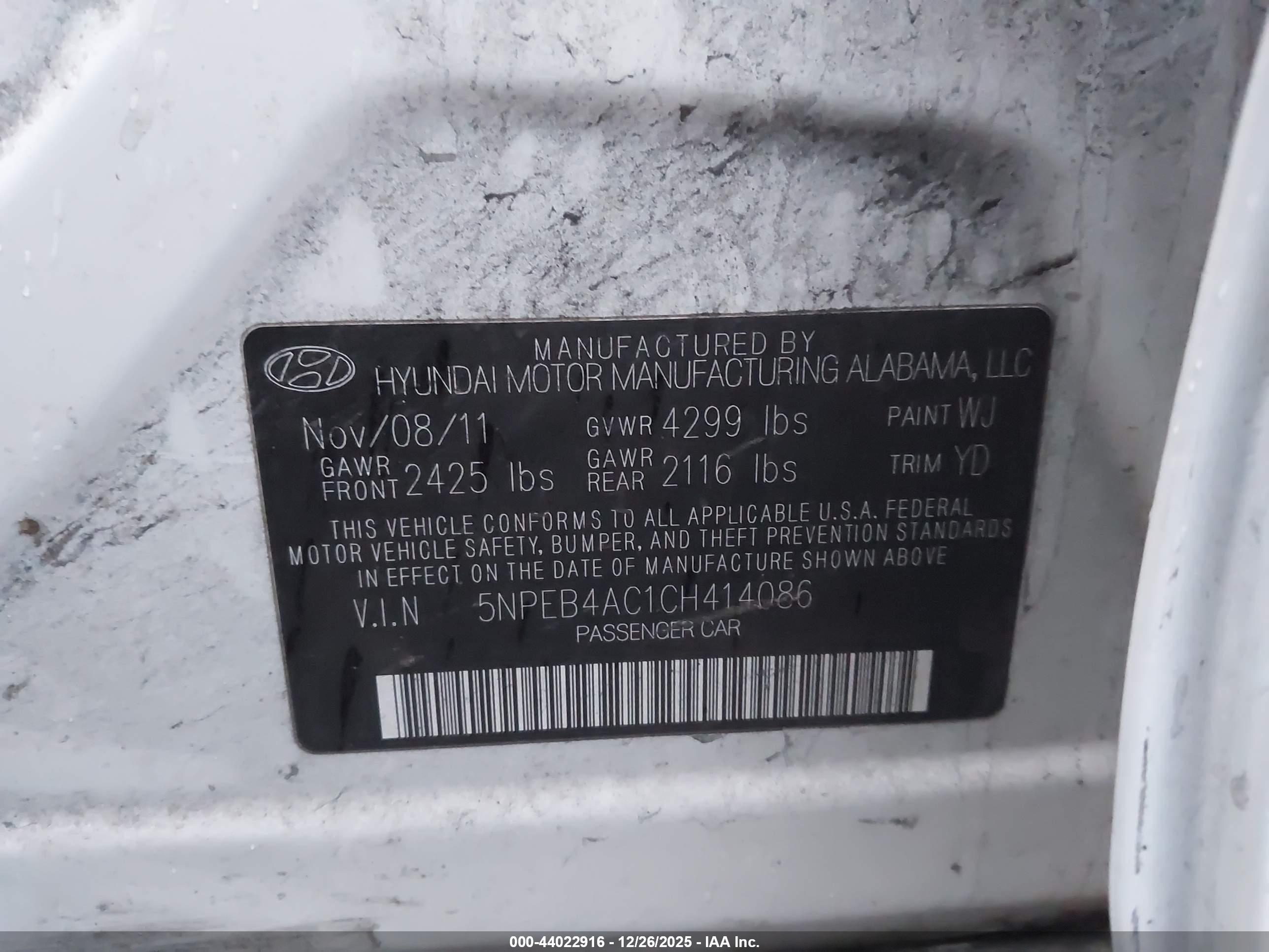 HYUNDAI SONATA image 9