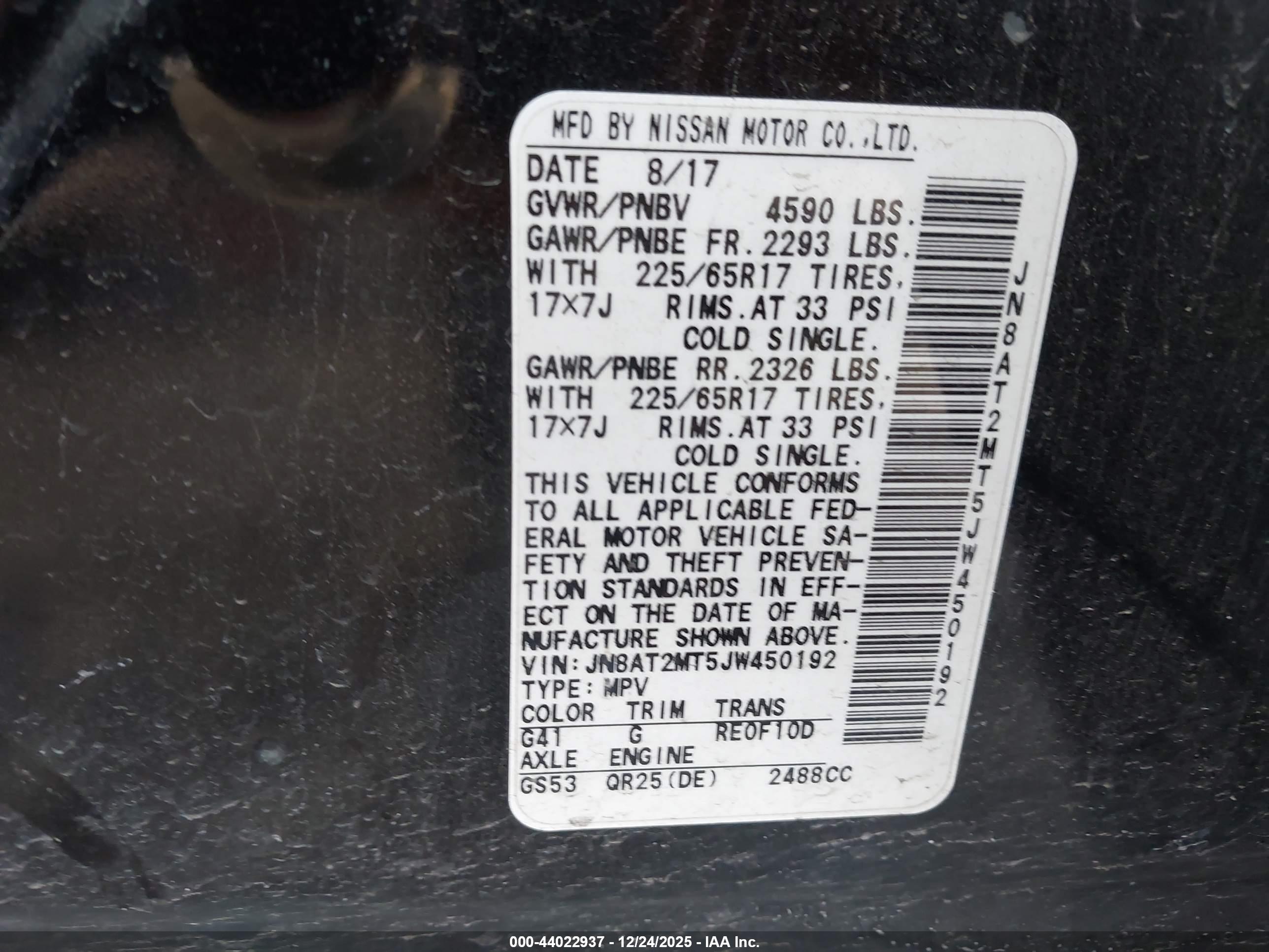 NISSAN ROGUE image 9
