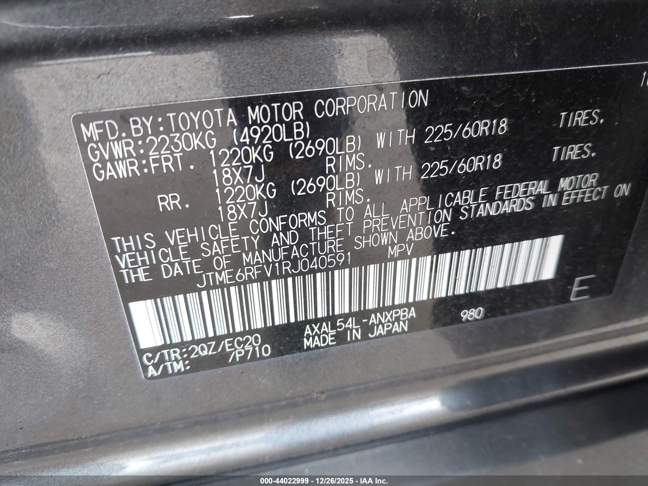 TOYOTA RAV4 image 9