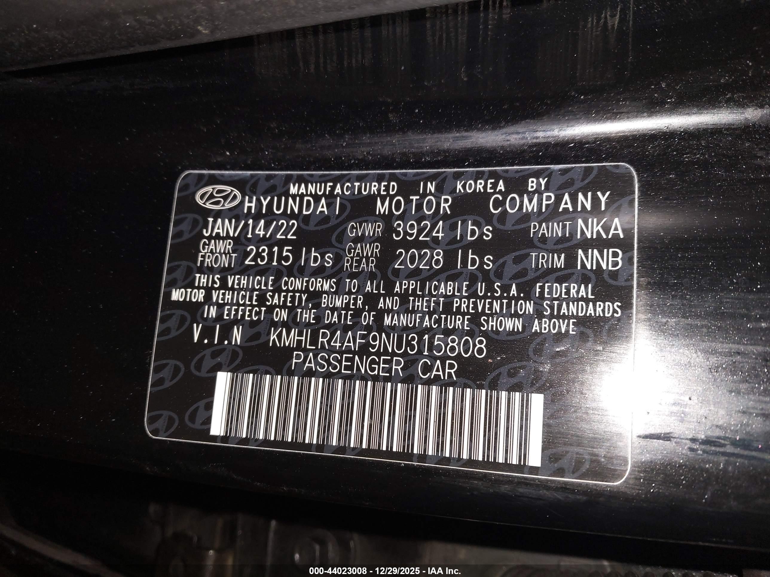 HYUNDAI ELANTRA image 9