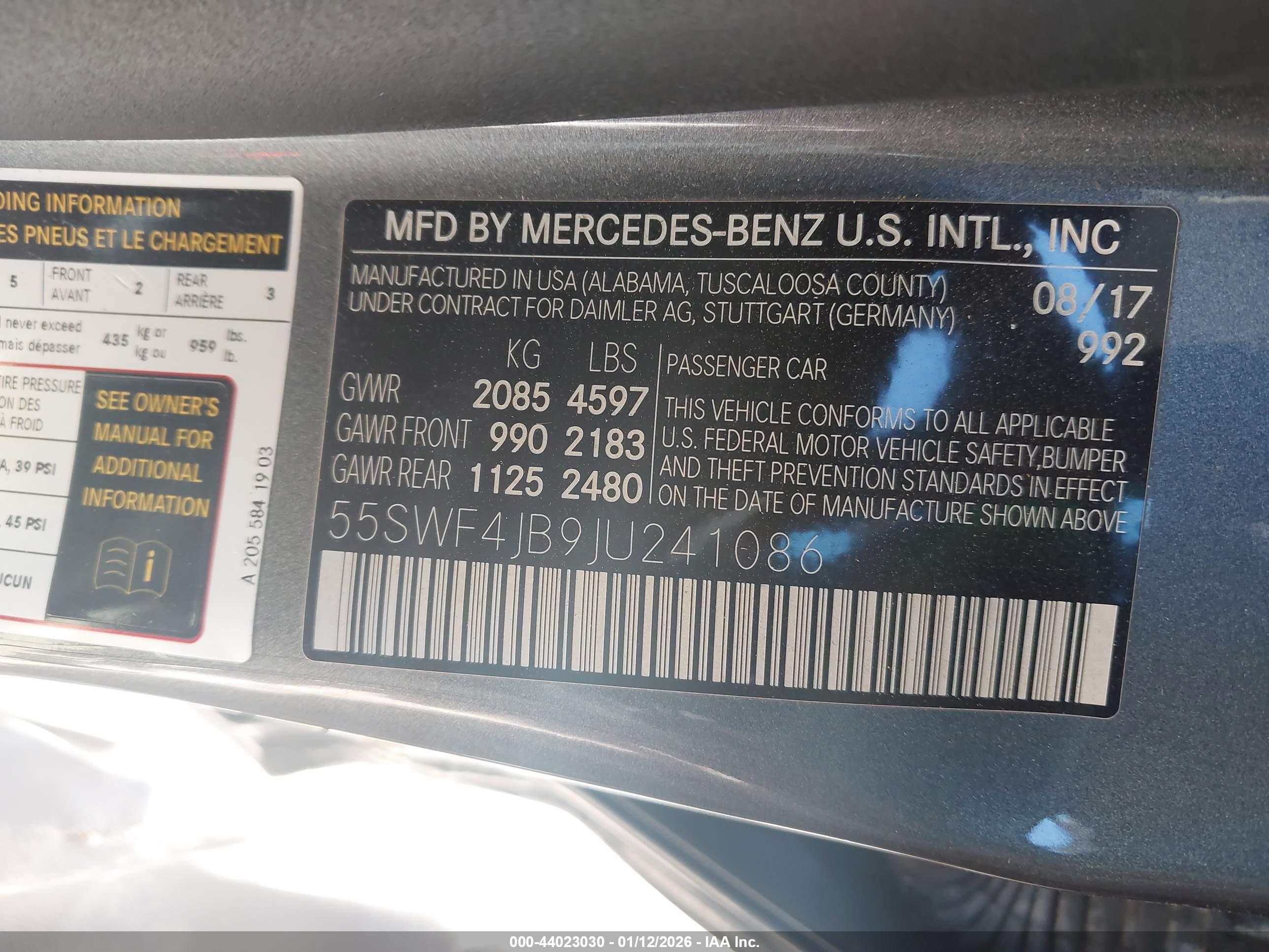 MERCEDES-BENZ C image 9
