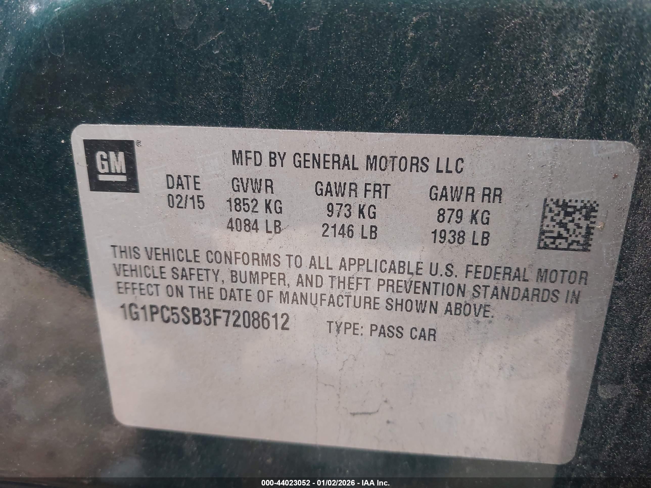 CHEVROLET CRUZE image 9
