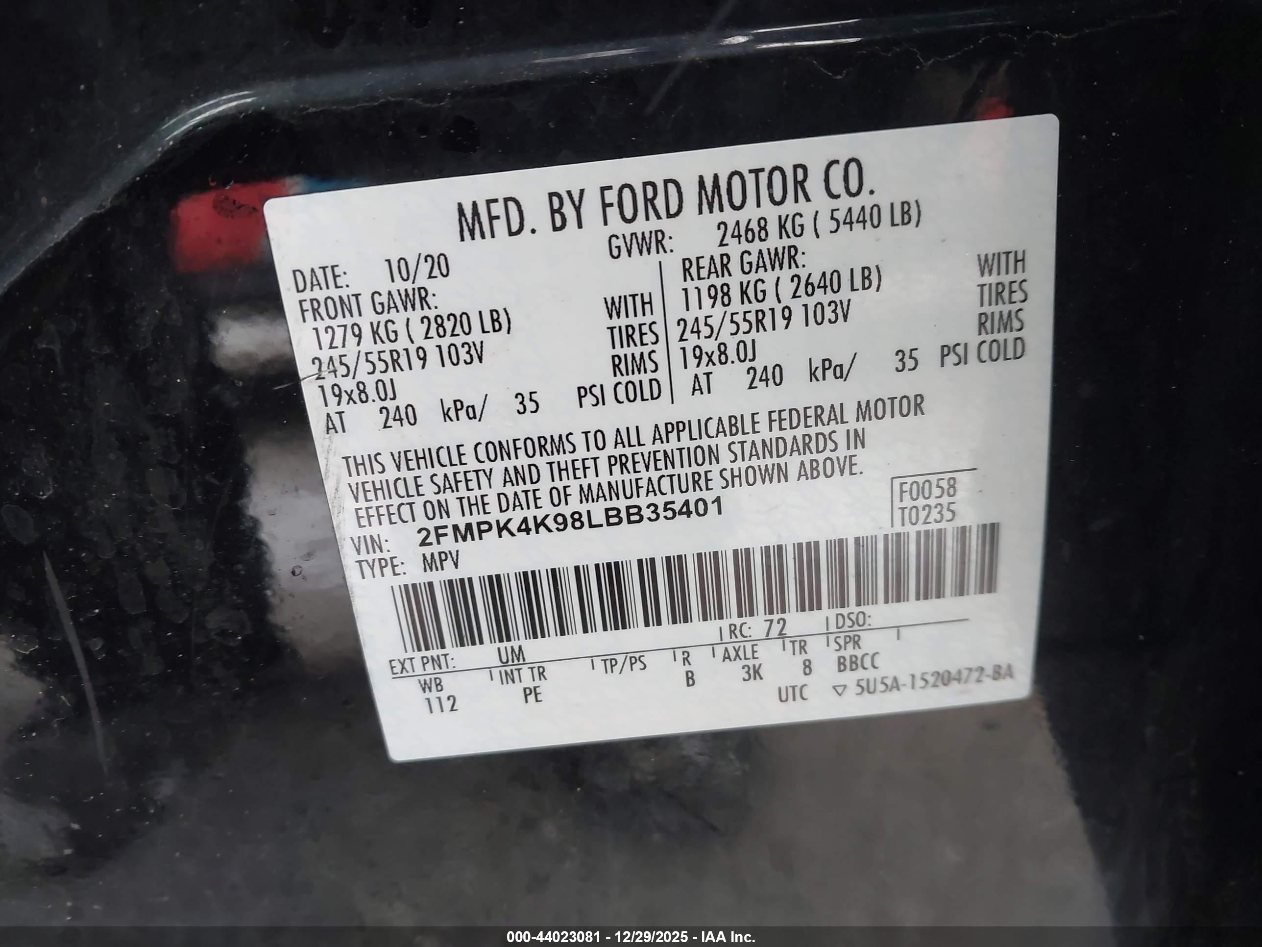 FORD EDGE image 9
