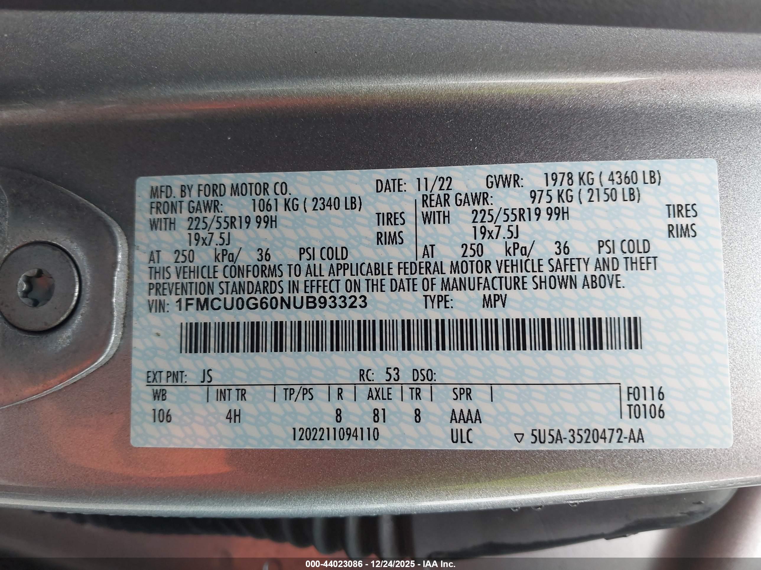 FORD ESCAPE image 9