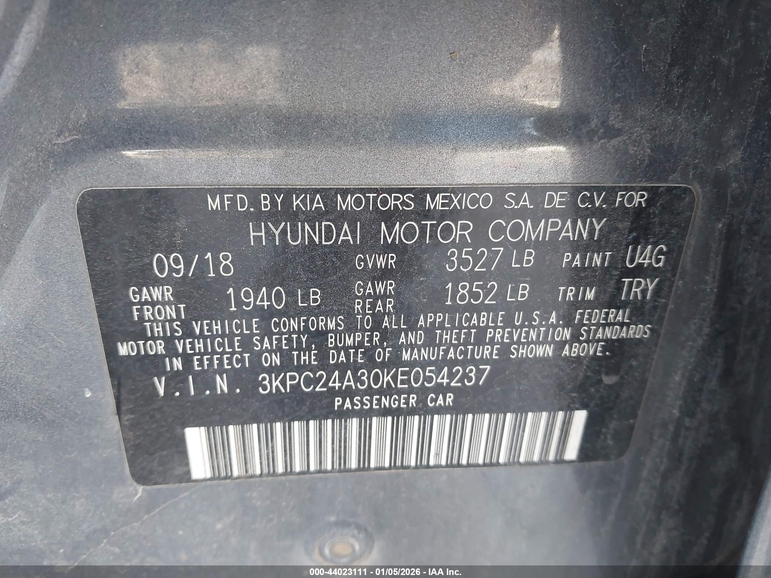 HYUNDAI ACCENT image 9