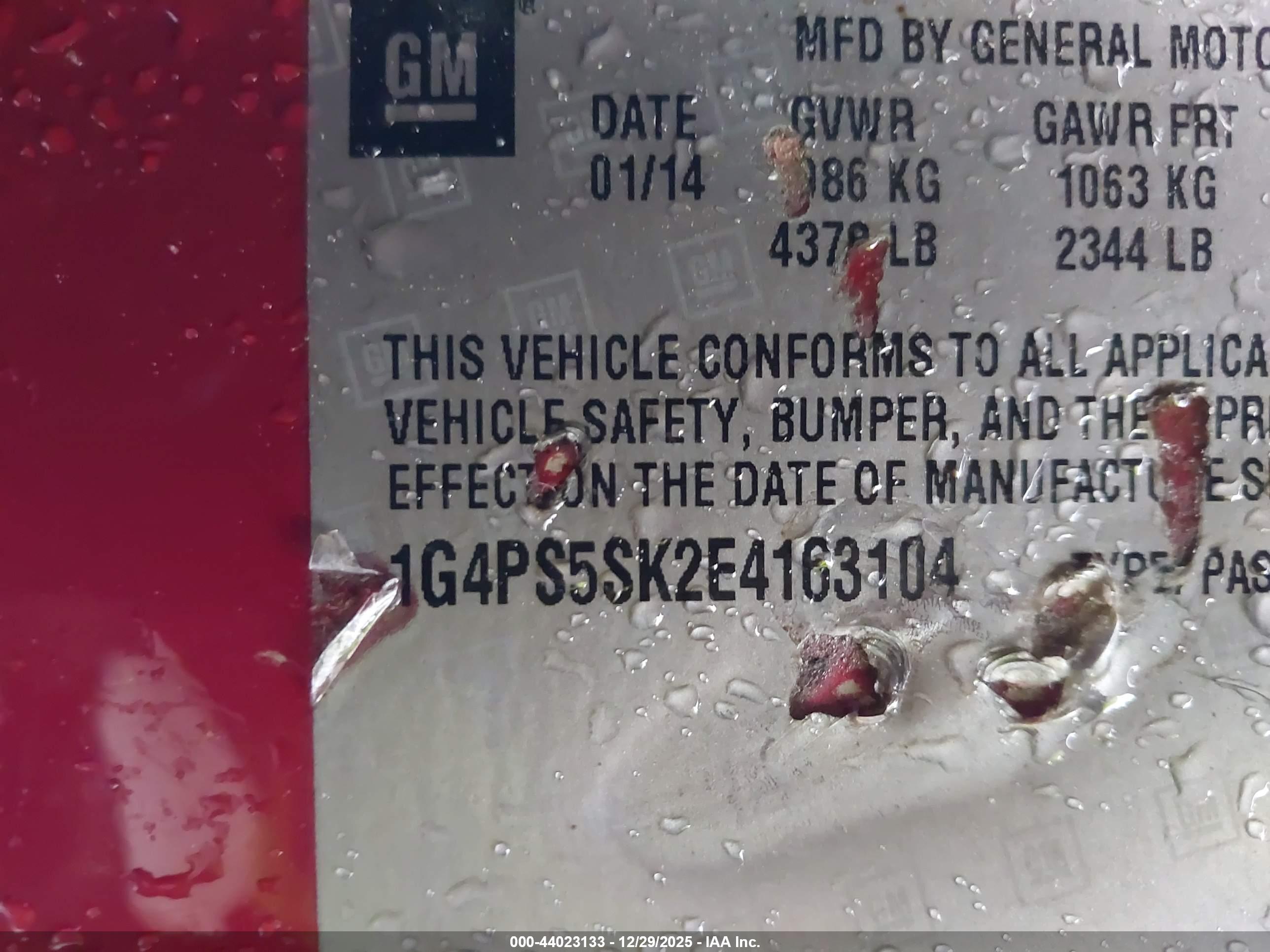 BUICK VERANO image 9