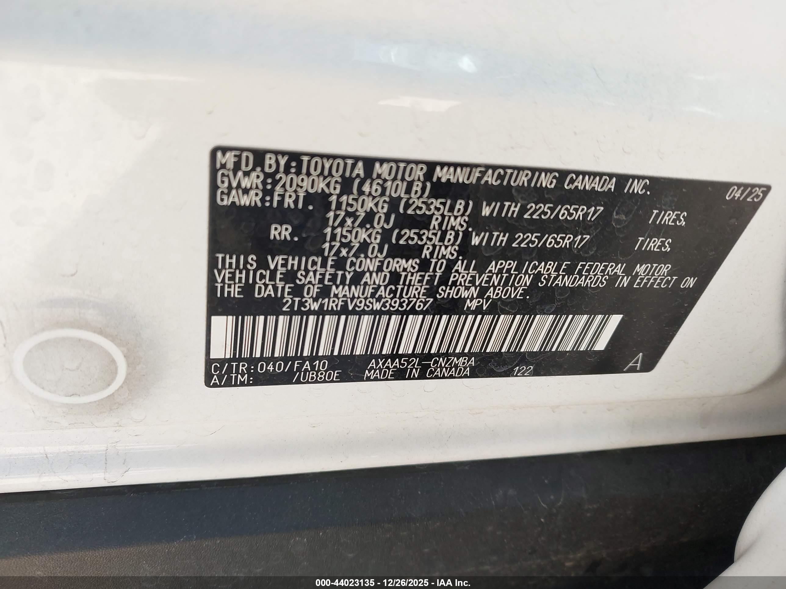 TOYOTA RAV4 image 9