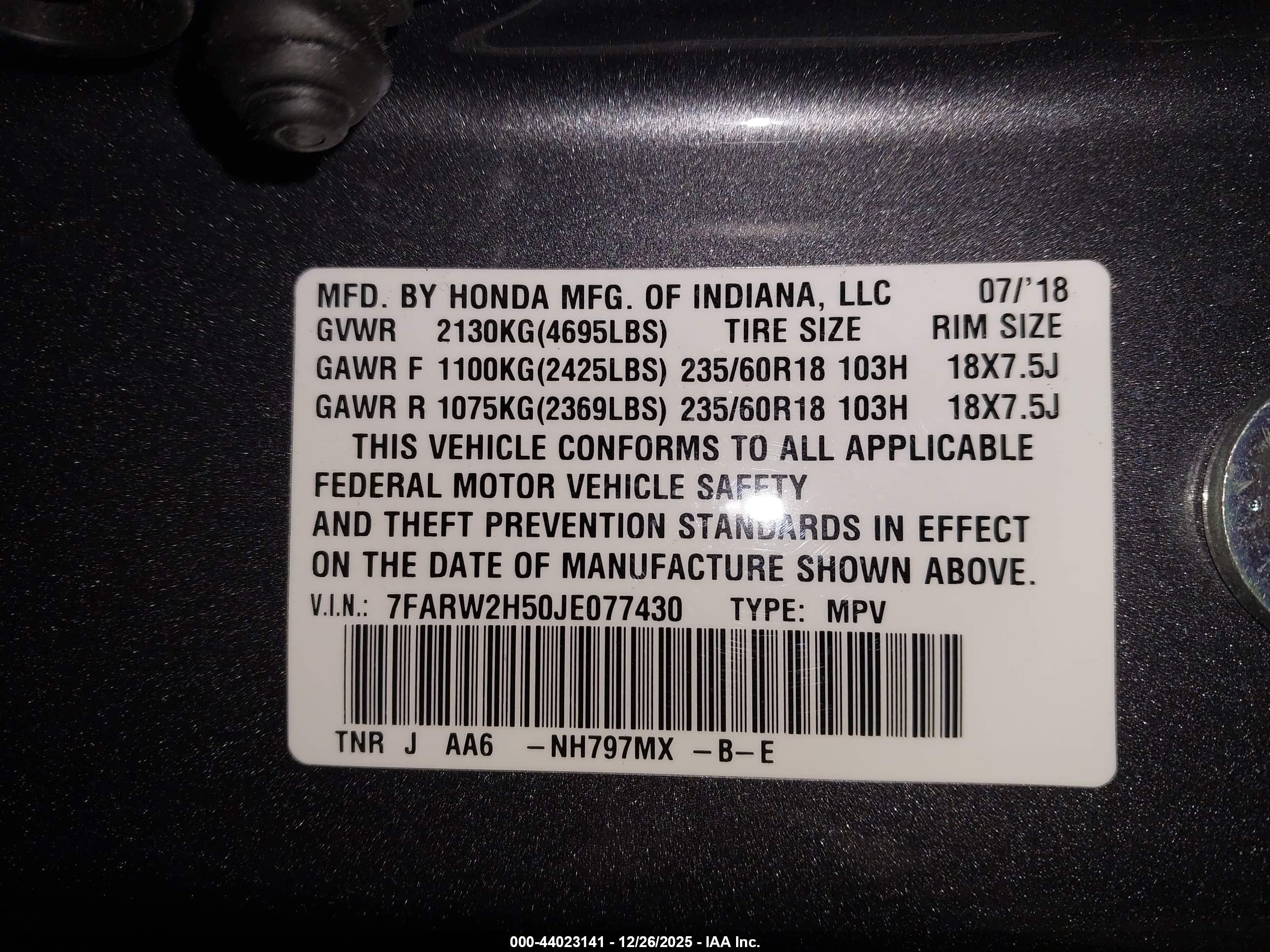 HONDA CR-V image 9