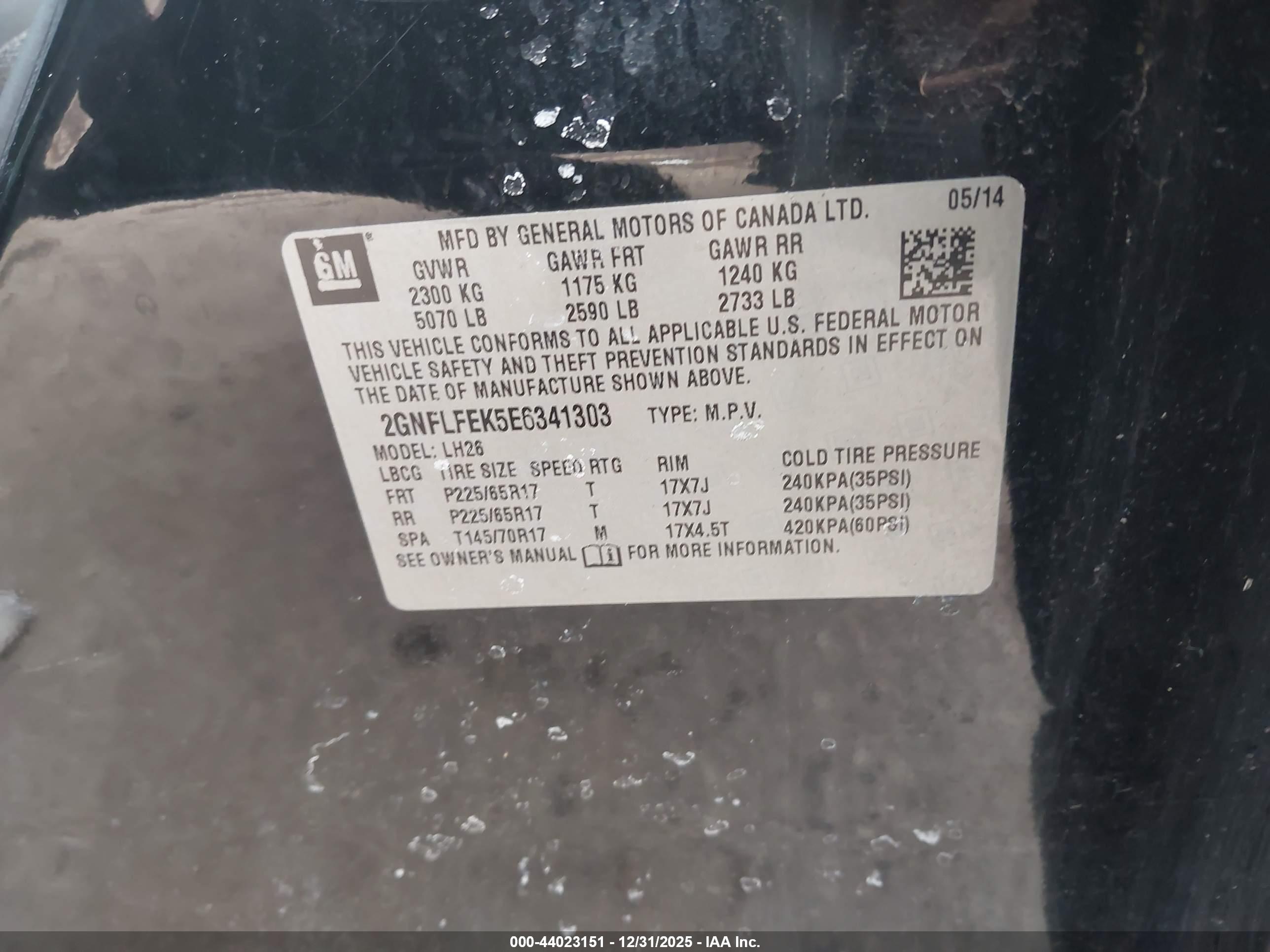 CHEVROLET EQUINOX image 9