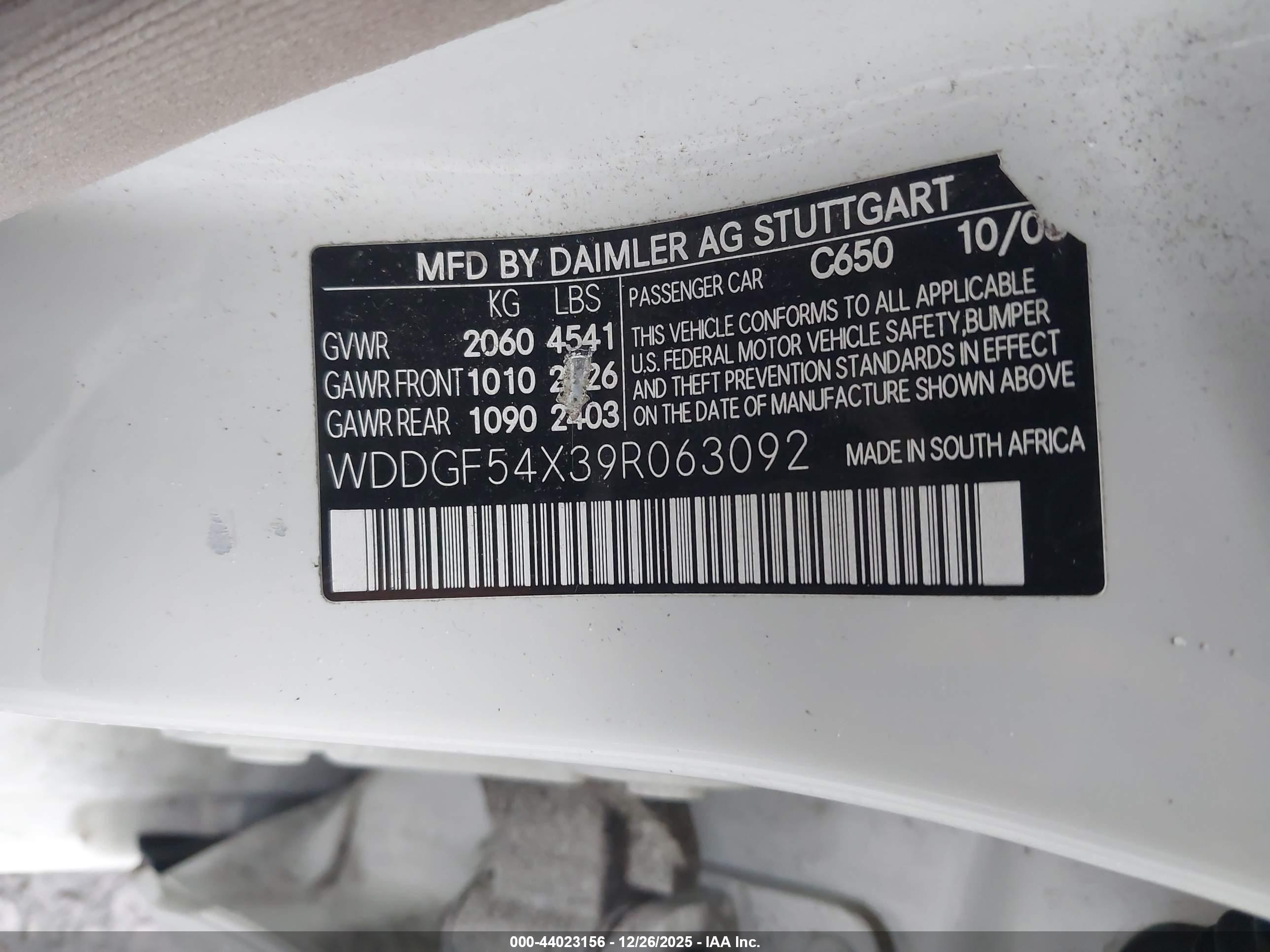 MERCEDES-BENZ C image 9