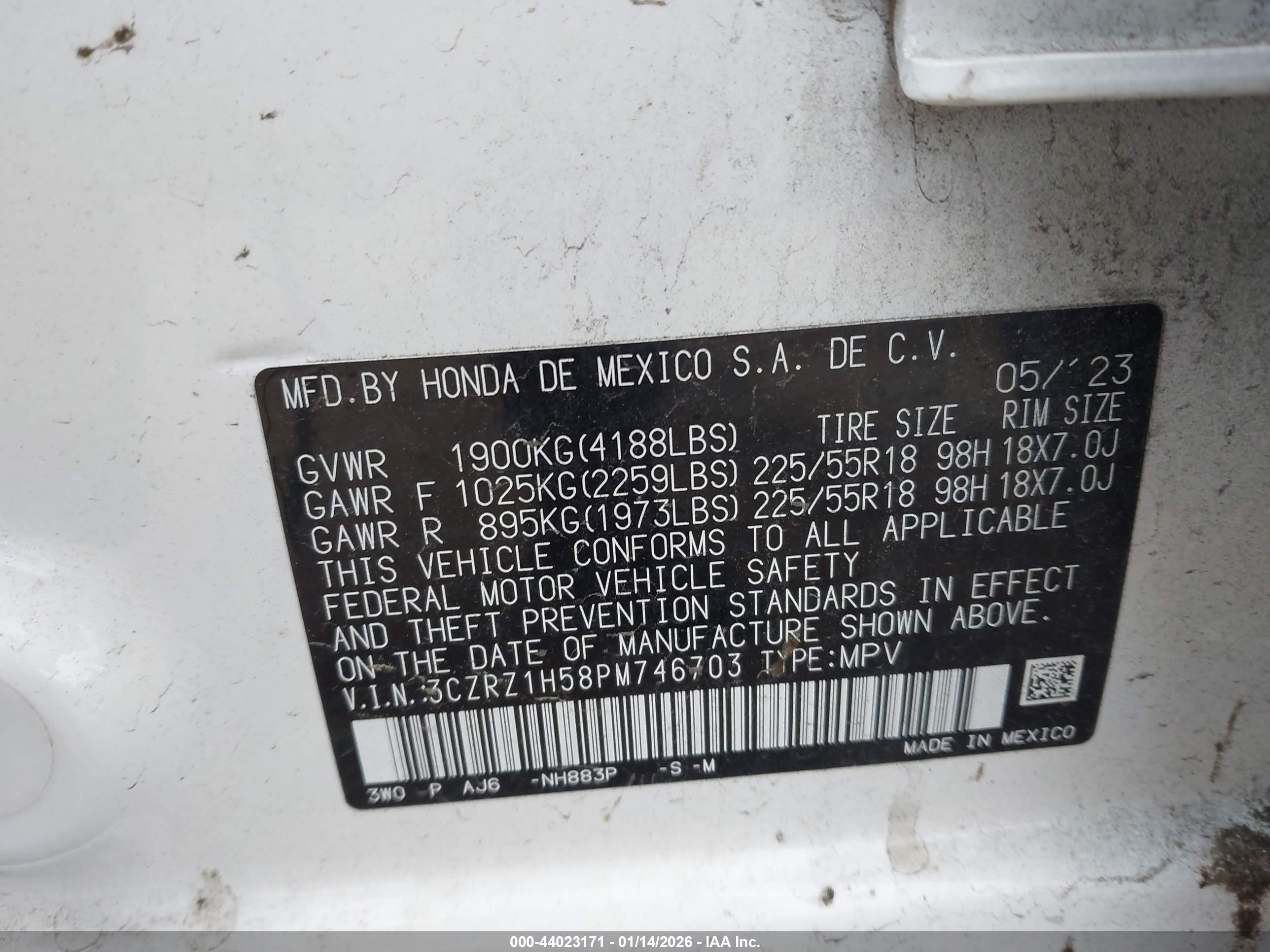HONDA HR-V image 9