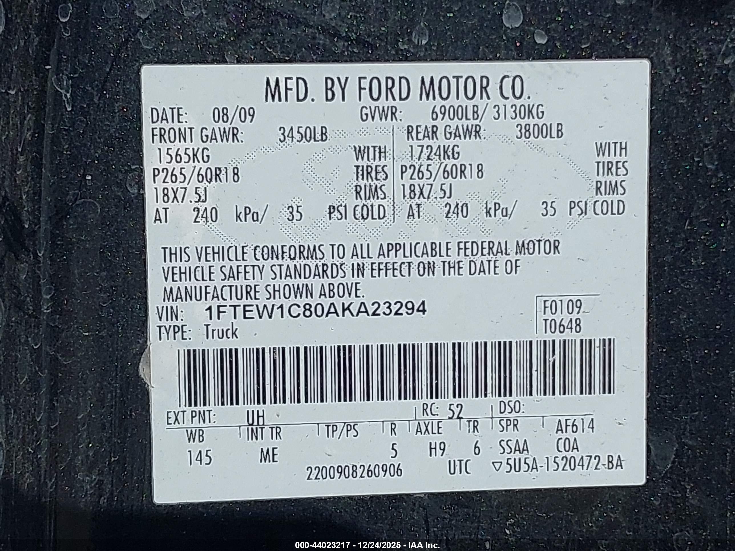 FORD F-150 image 9