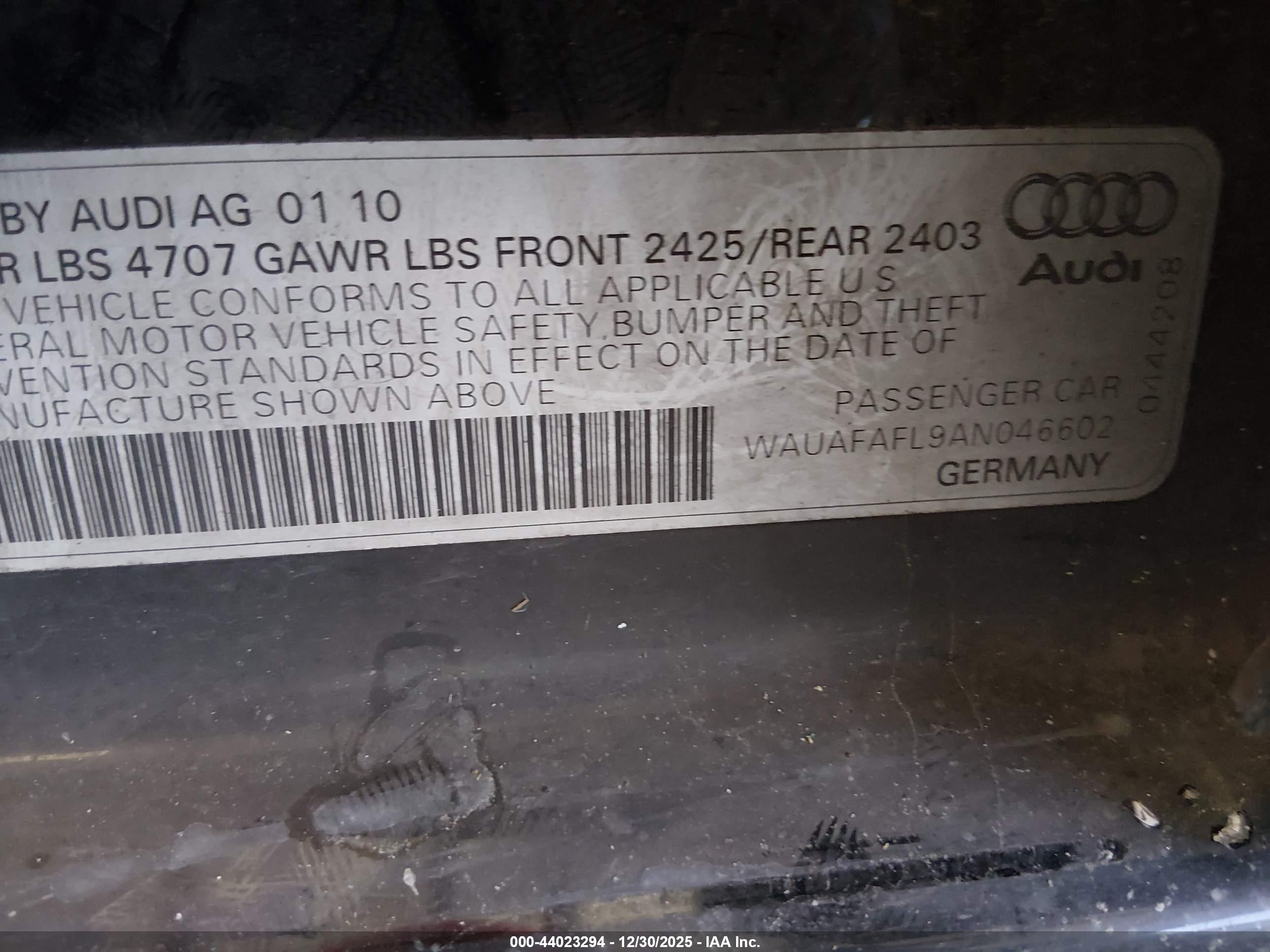 AUDI A4 image 9
