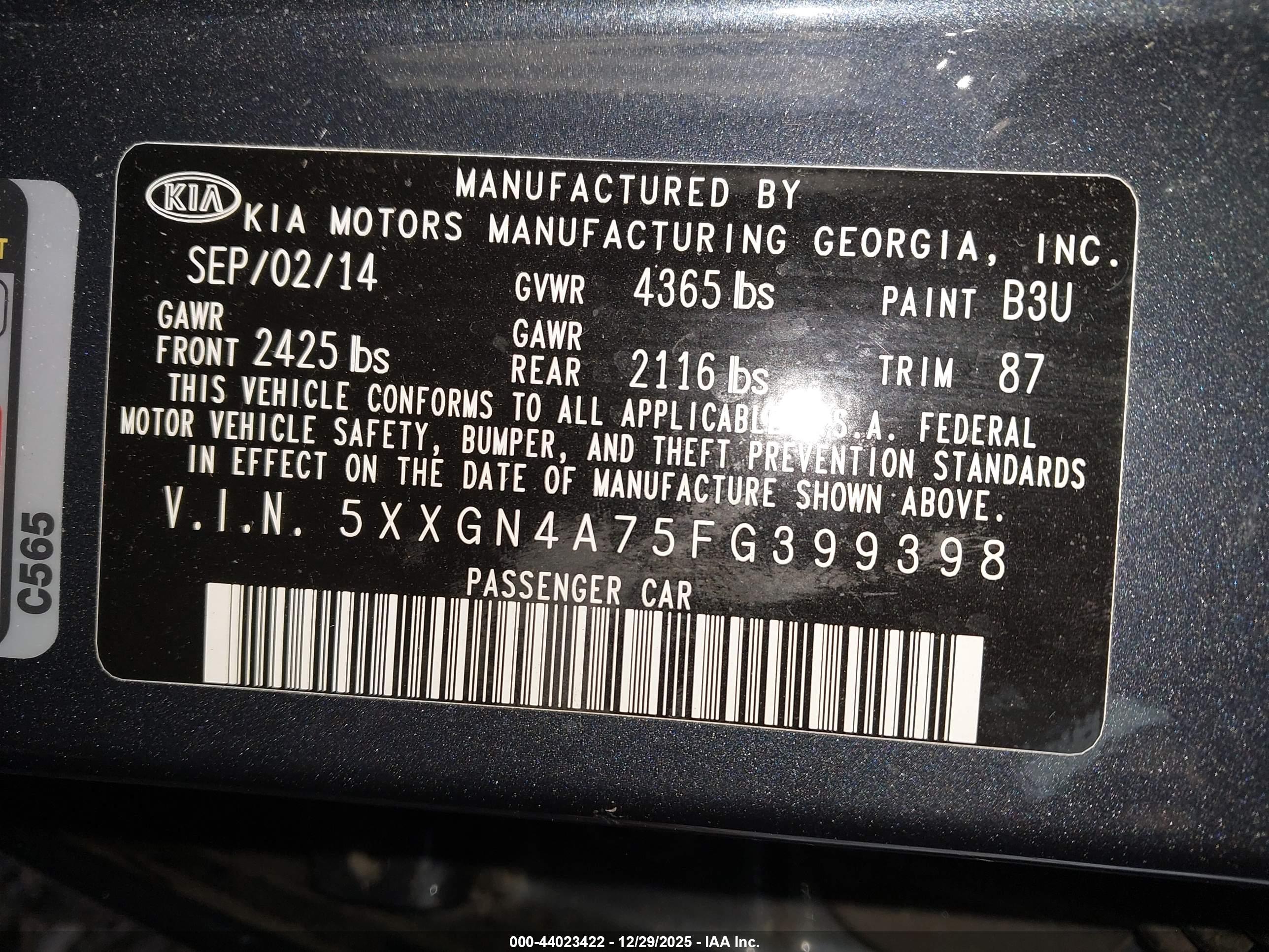 KIA OPTIMA image 9