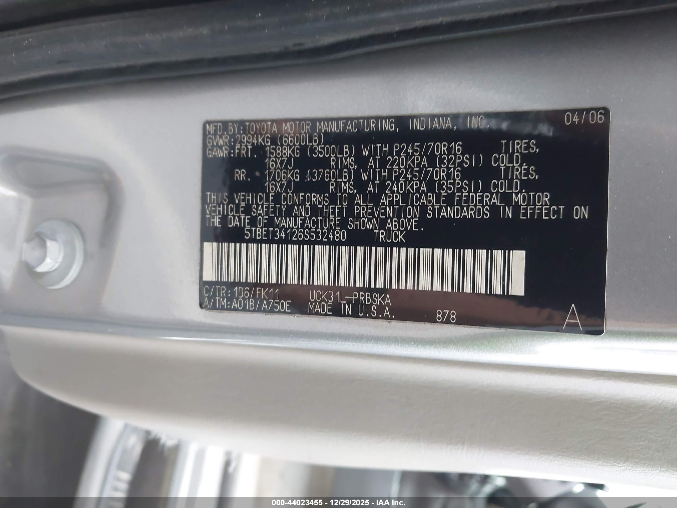 TOYOTA TUNDRA image 9