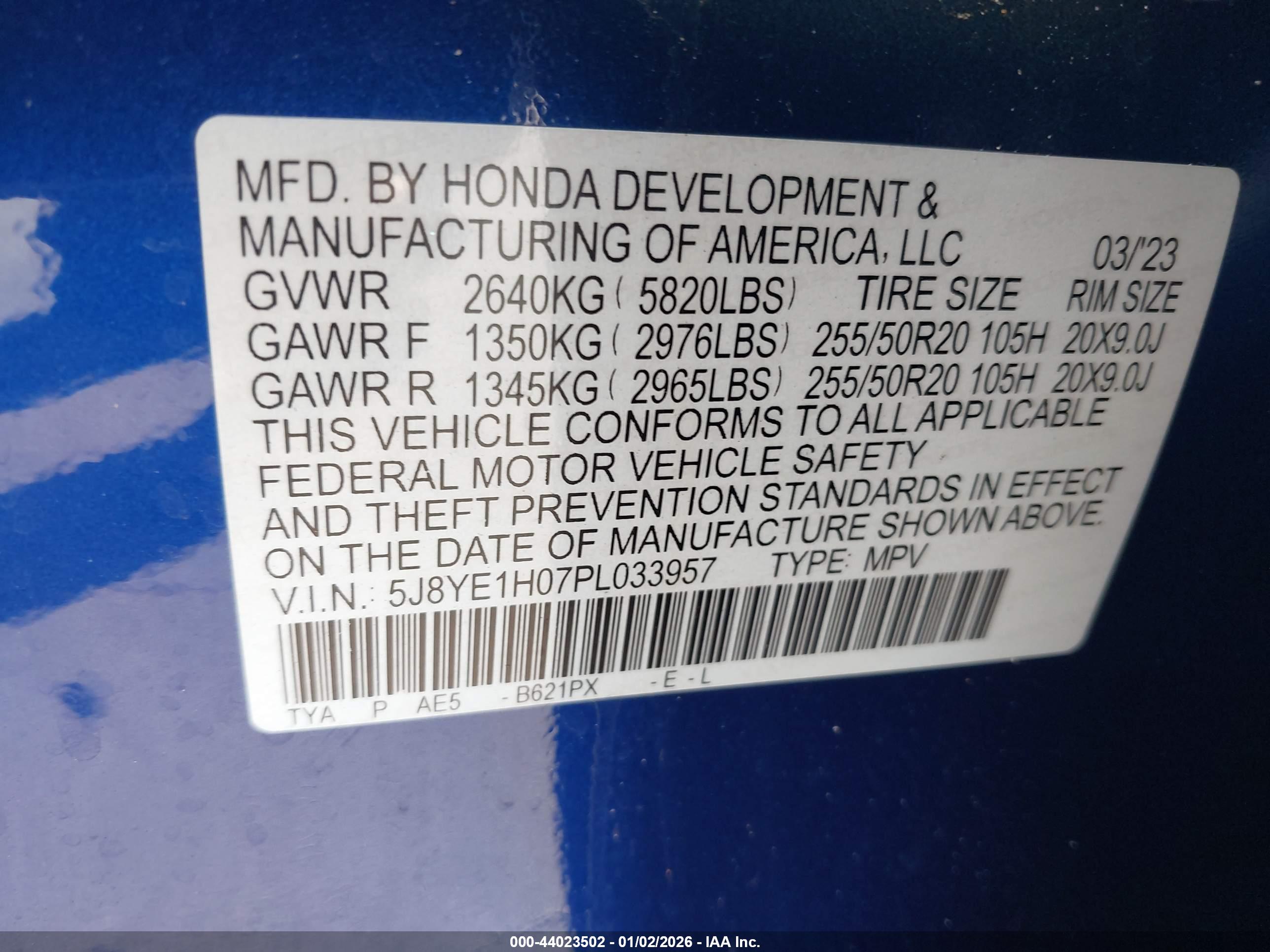 ACURA MDX image 9