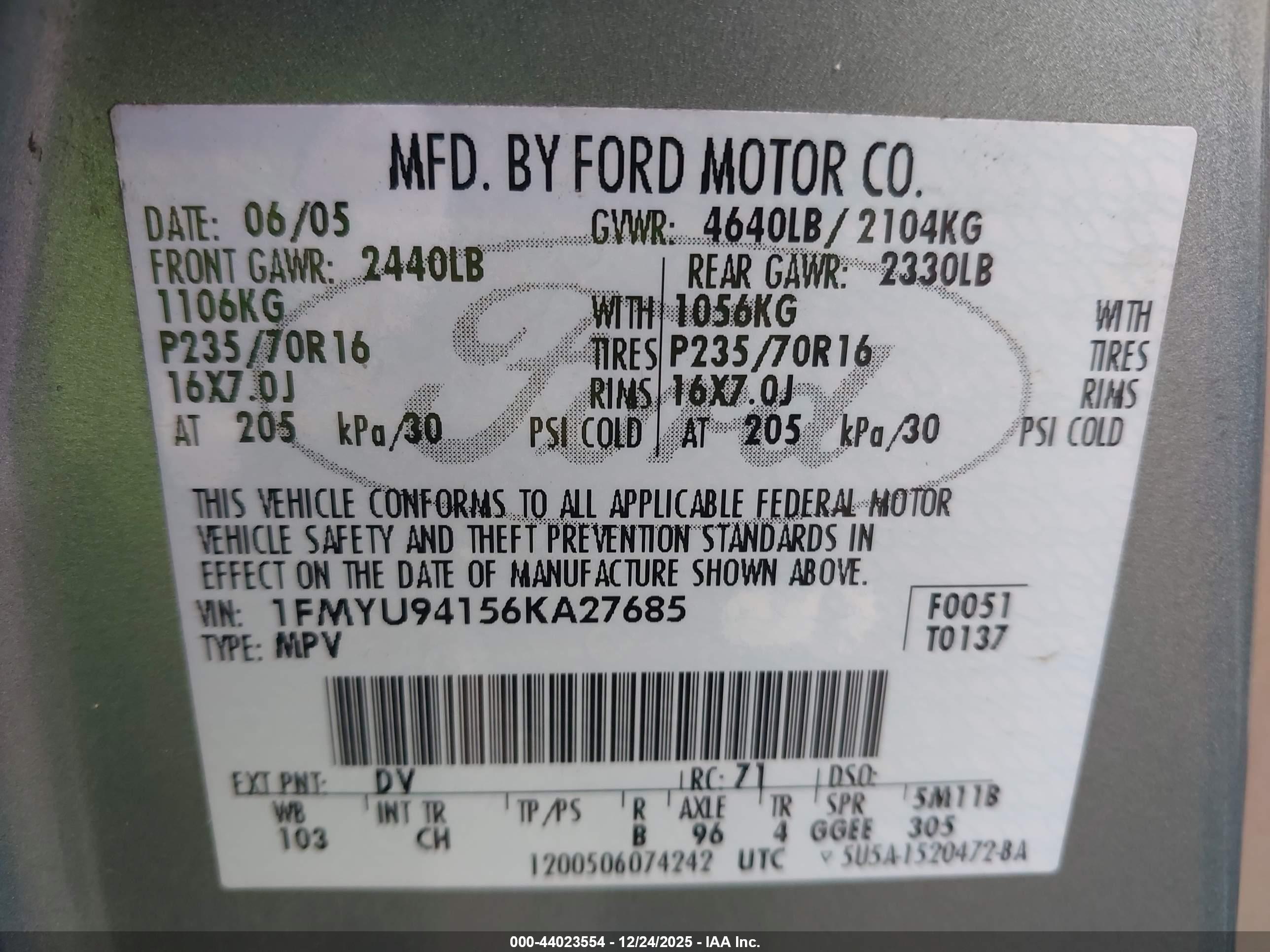 FORD ESCAPE image 9