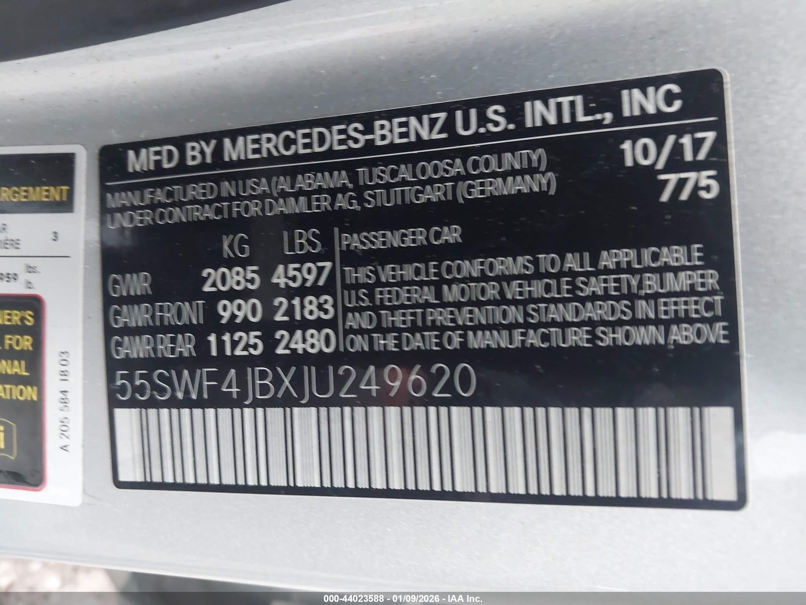 MERCEDES-BENZ C image 9