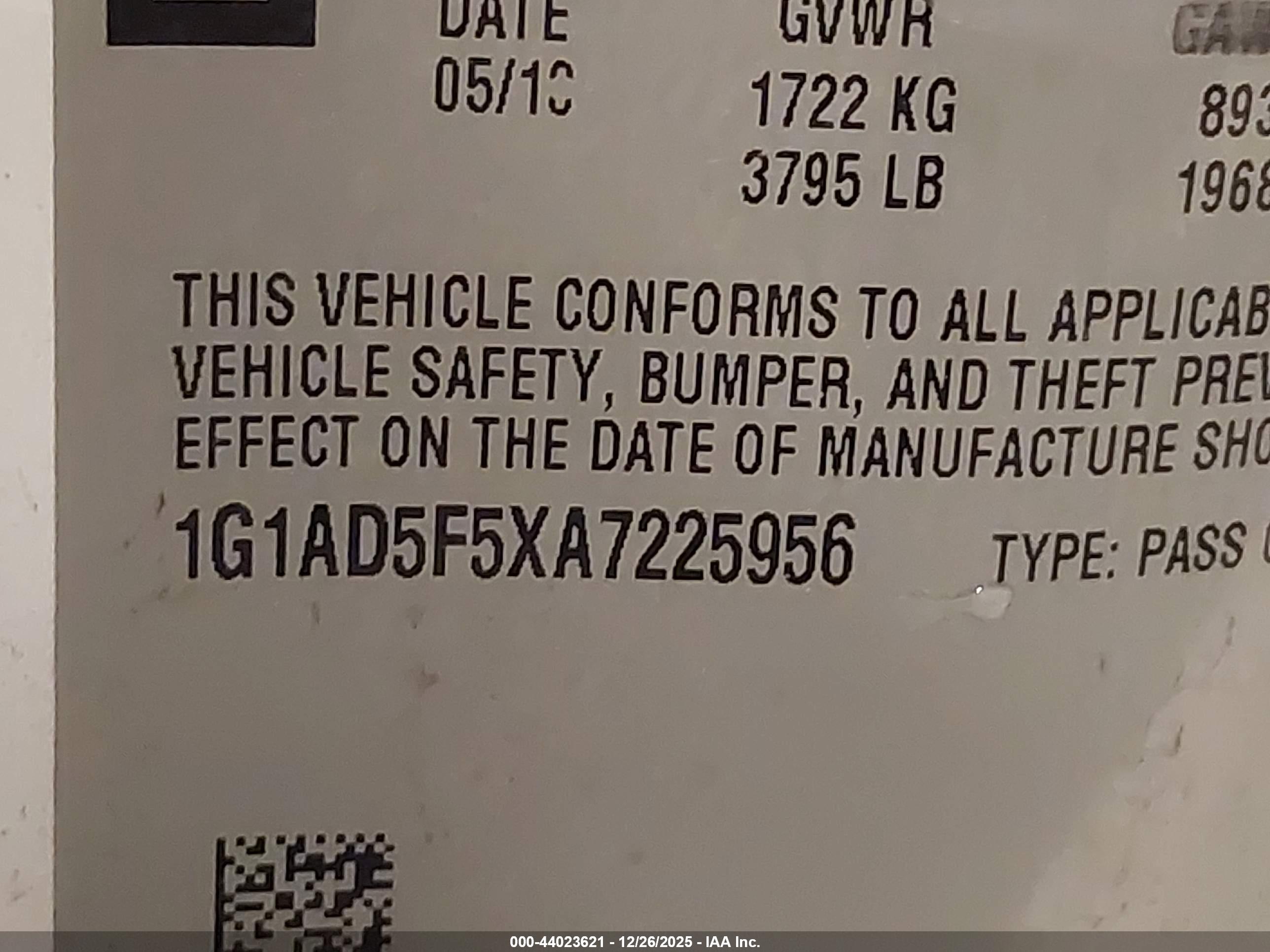 CHEVROLET COBALT image 9