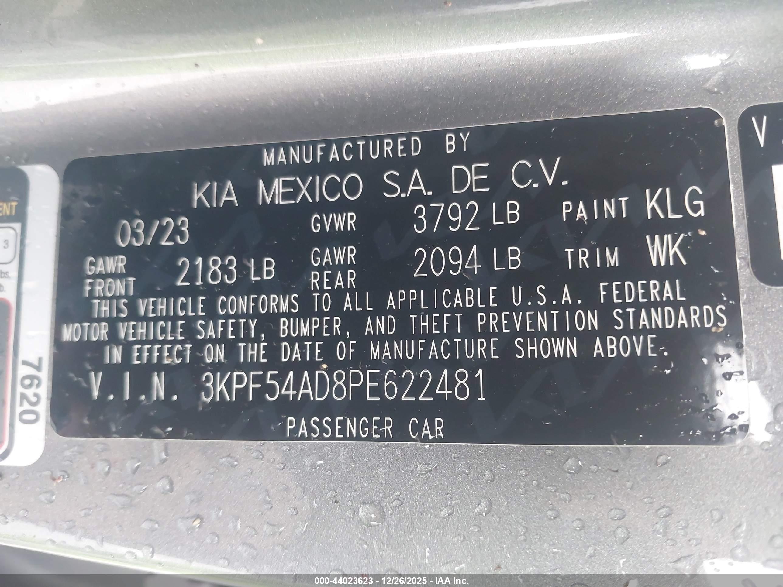 KIA FORTE image 9