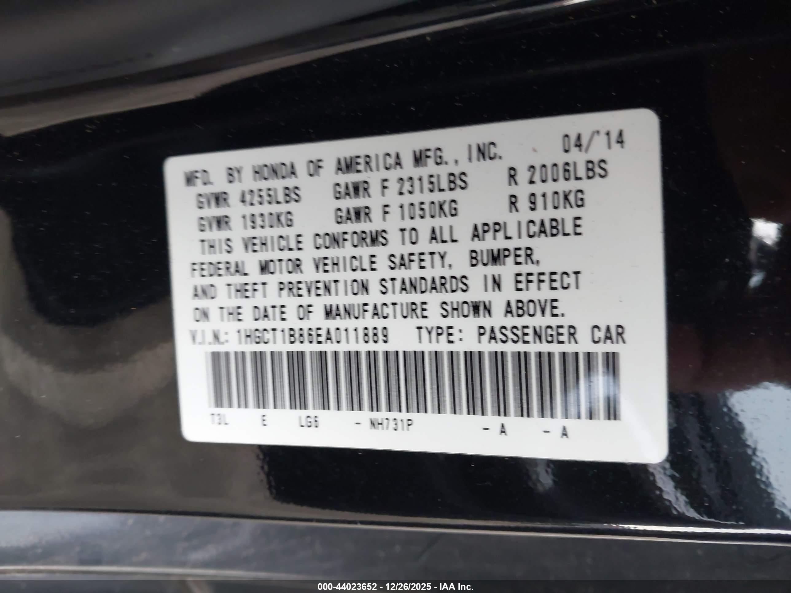 HONDA ACCORD image 9