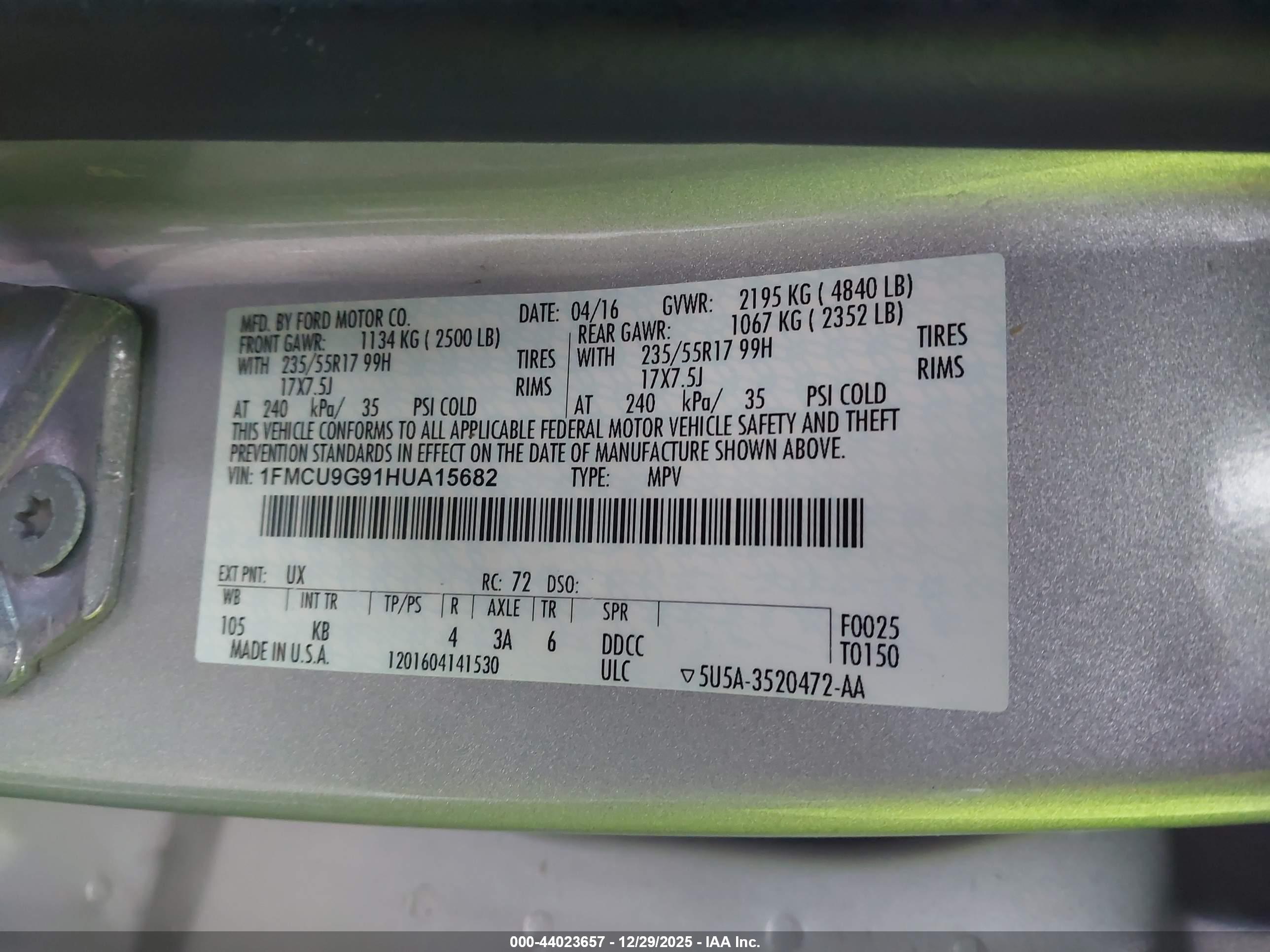 FORD ESCAPE image 9