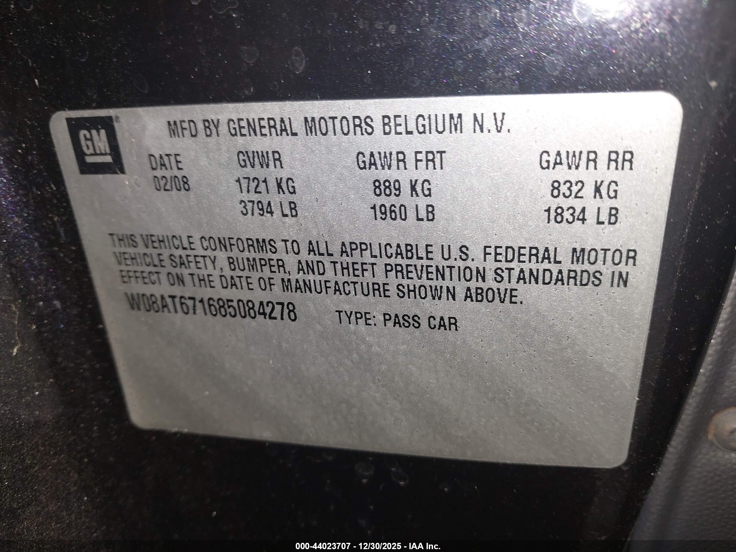 SATURN ASTRA image 9