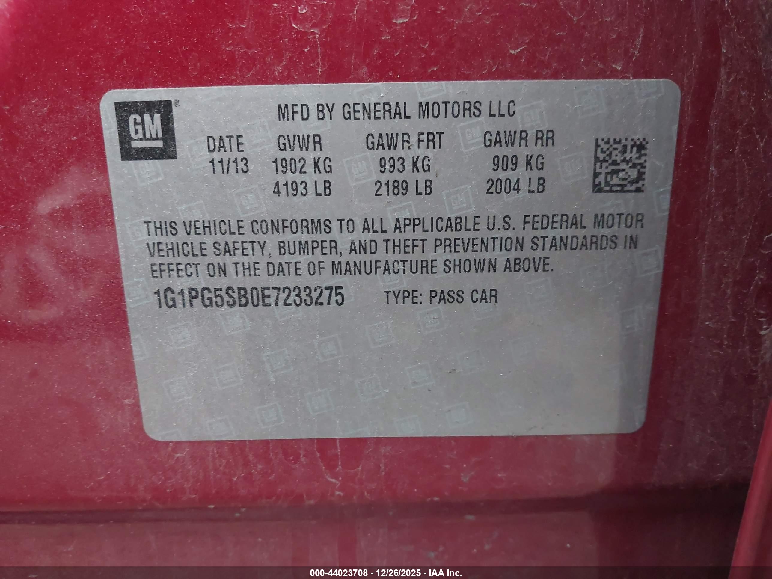 CHEVROLET CRUZE image 9