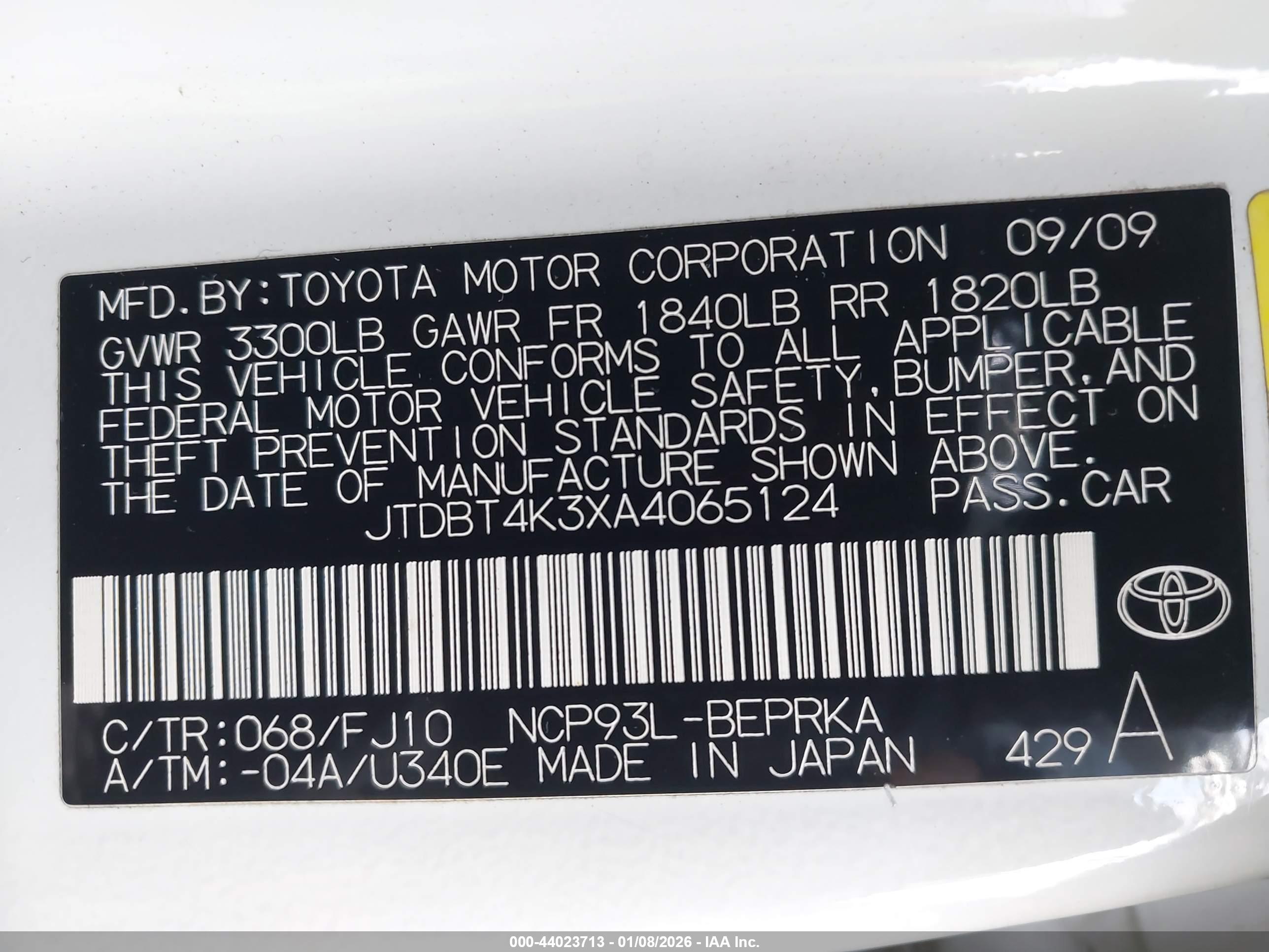 TOYOTA YARIS image 9