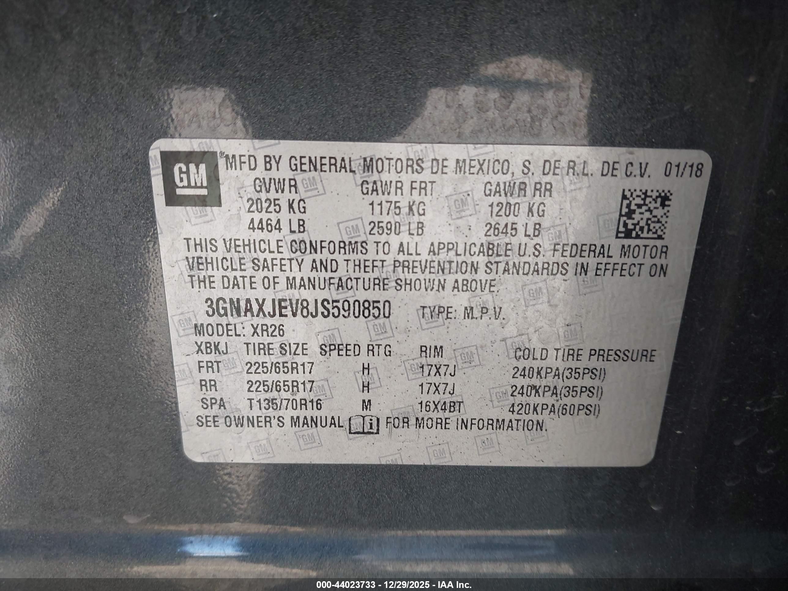 CHEVROLET EQUINOX image 9
