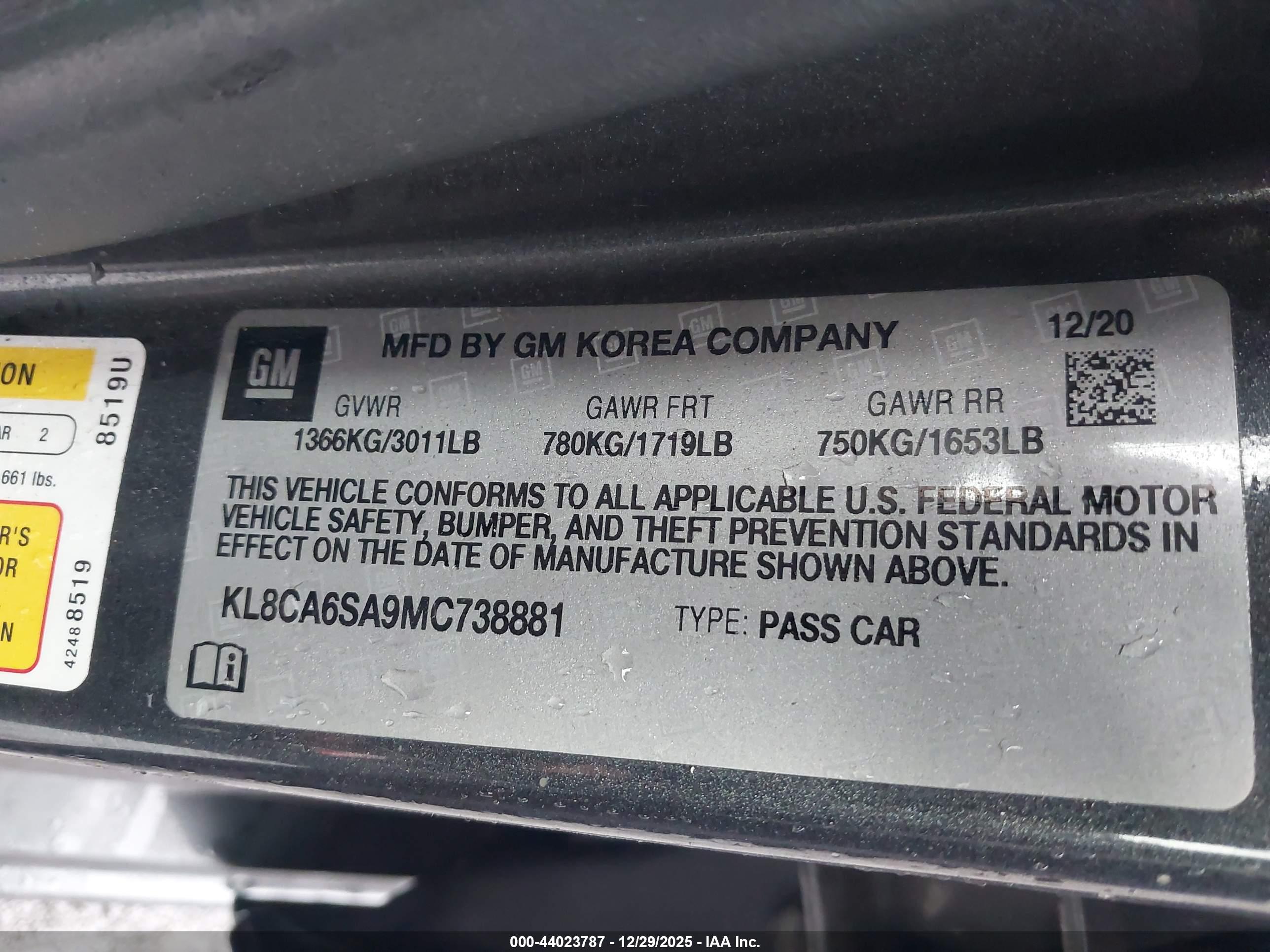 CHEVROLET SPARK image 9