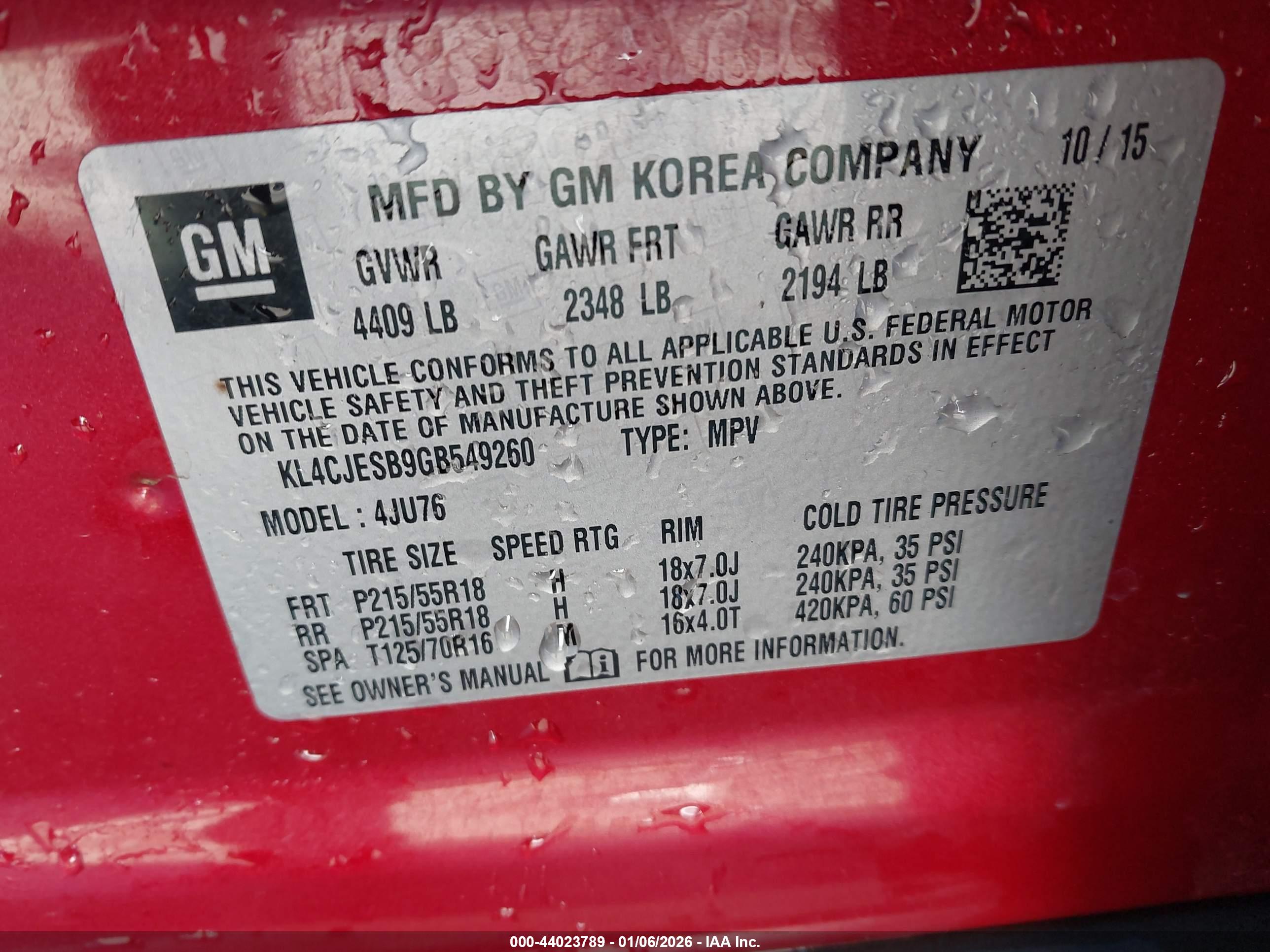 BUICK ENCORE image 9