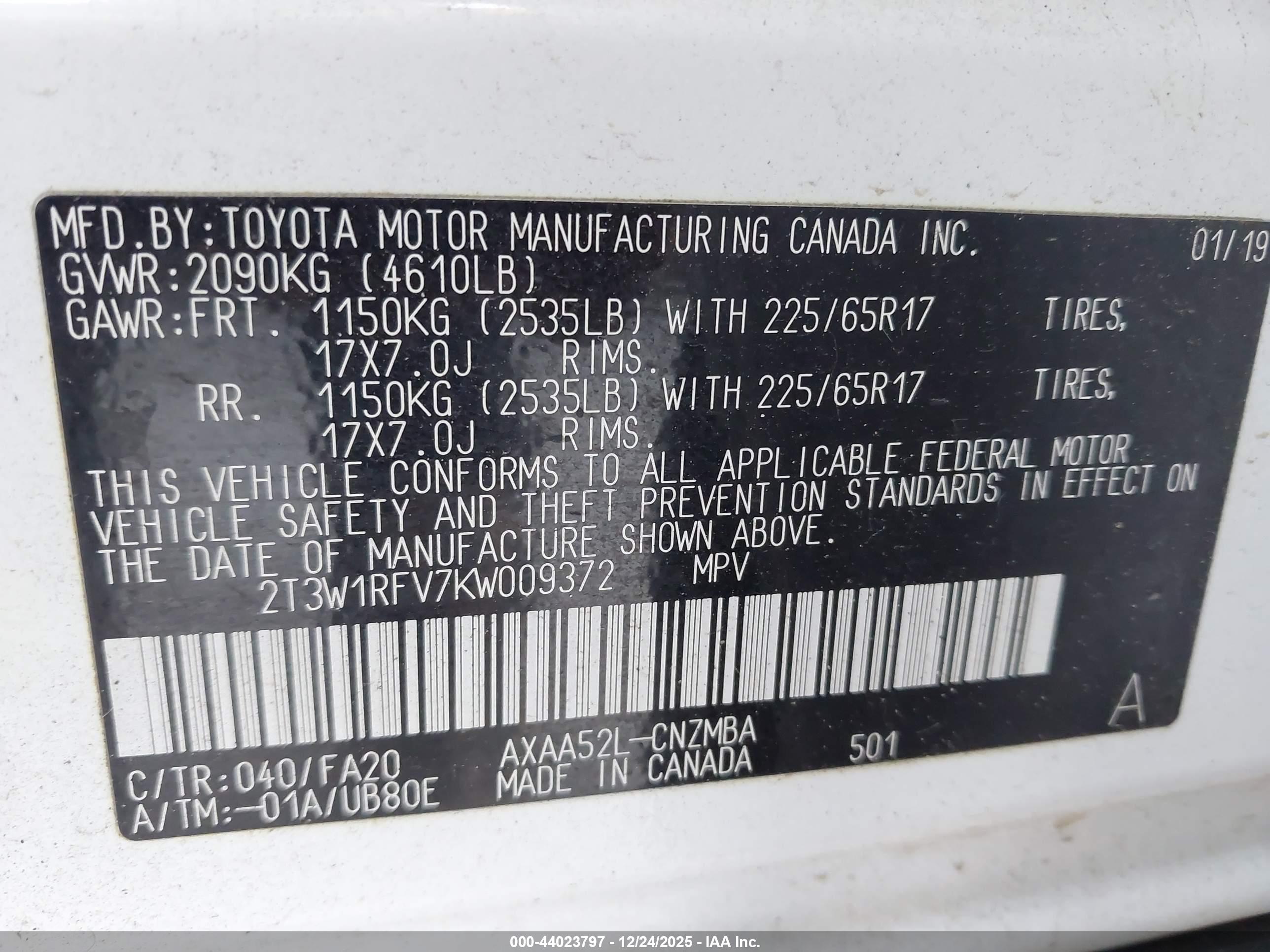 TOYOTA RAV4 image 9