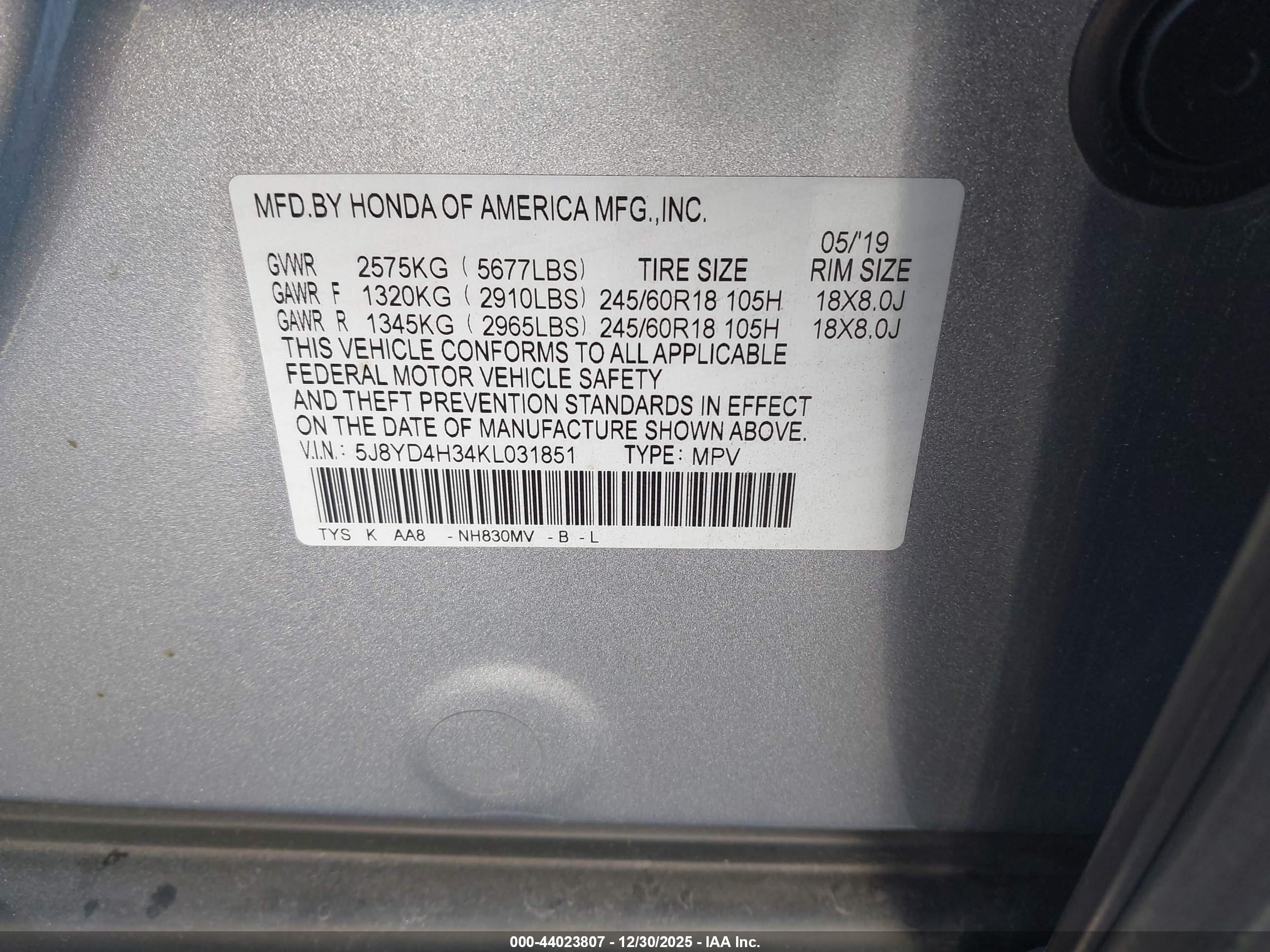 ACURA MDX image 9