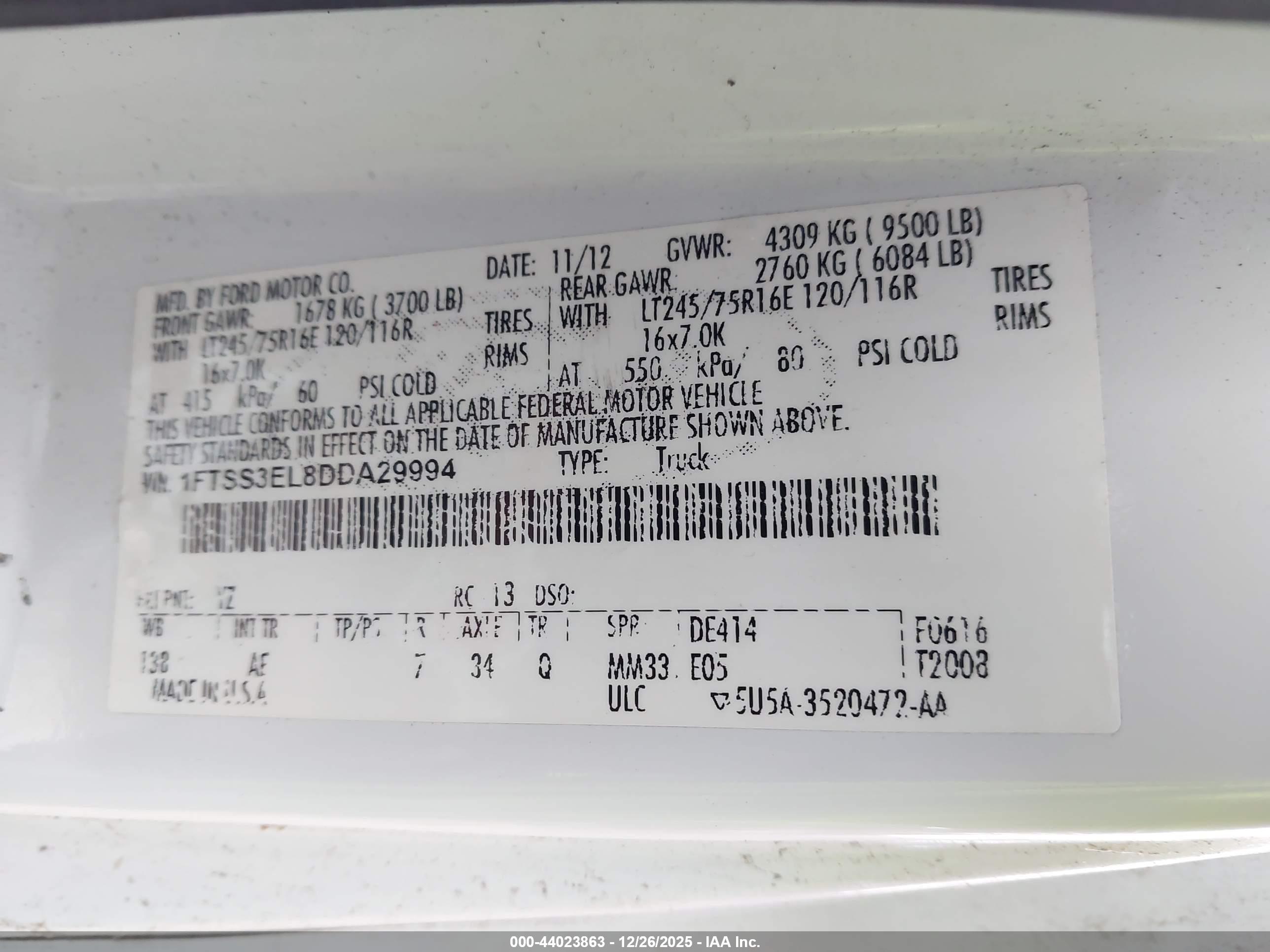 FORD E-350 image 9