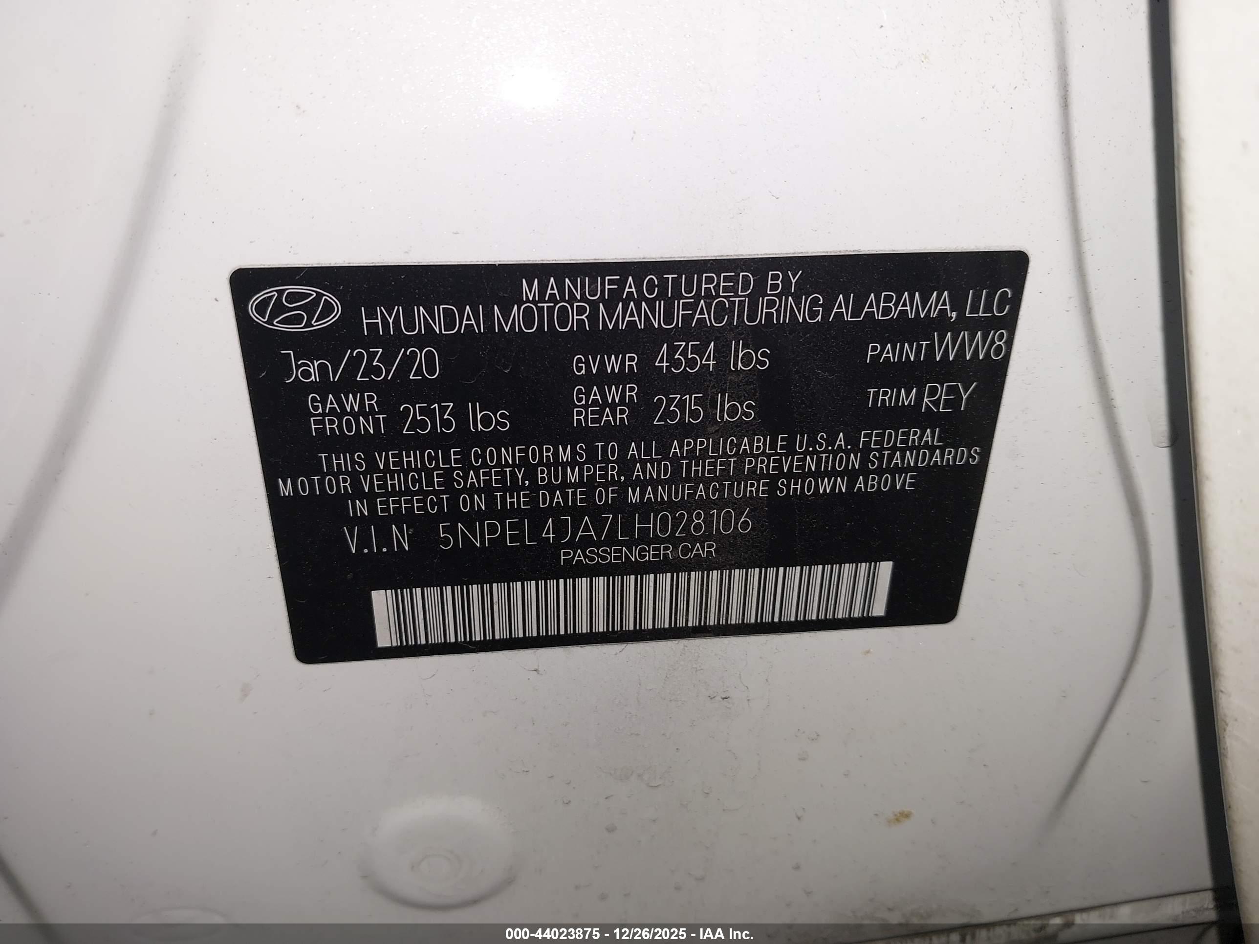HYUNDAI SONATA image 9
