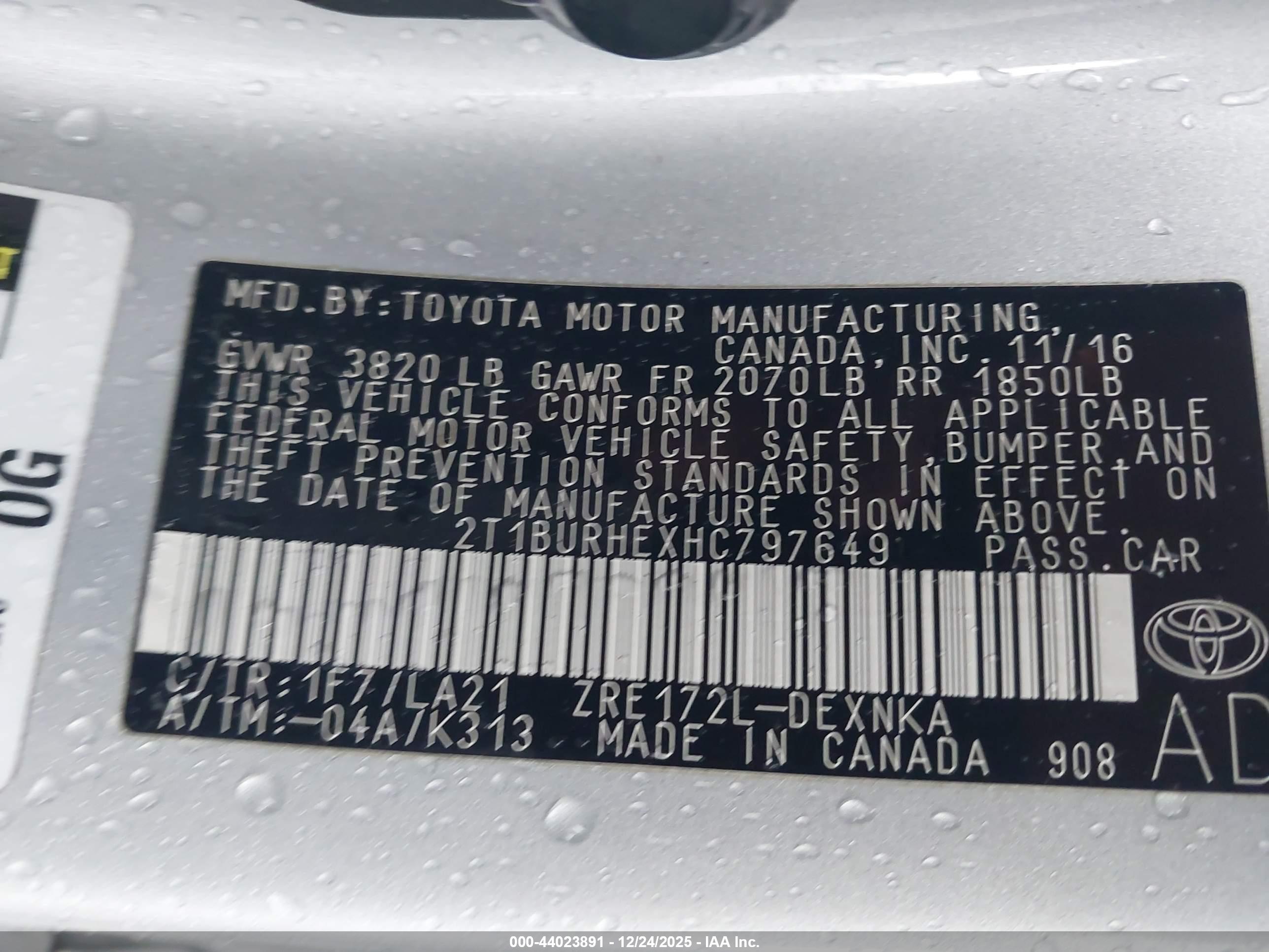 TOYOTA COROLLA image 9