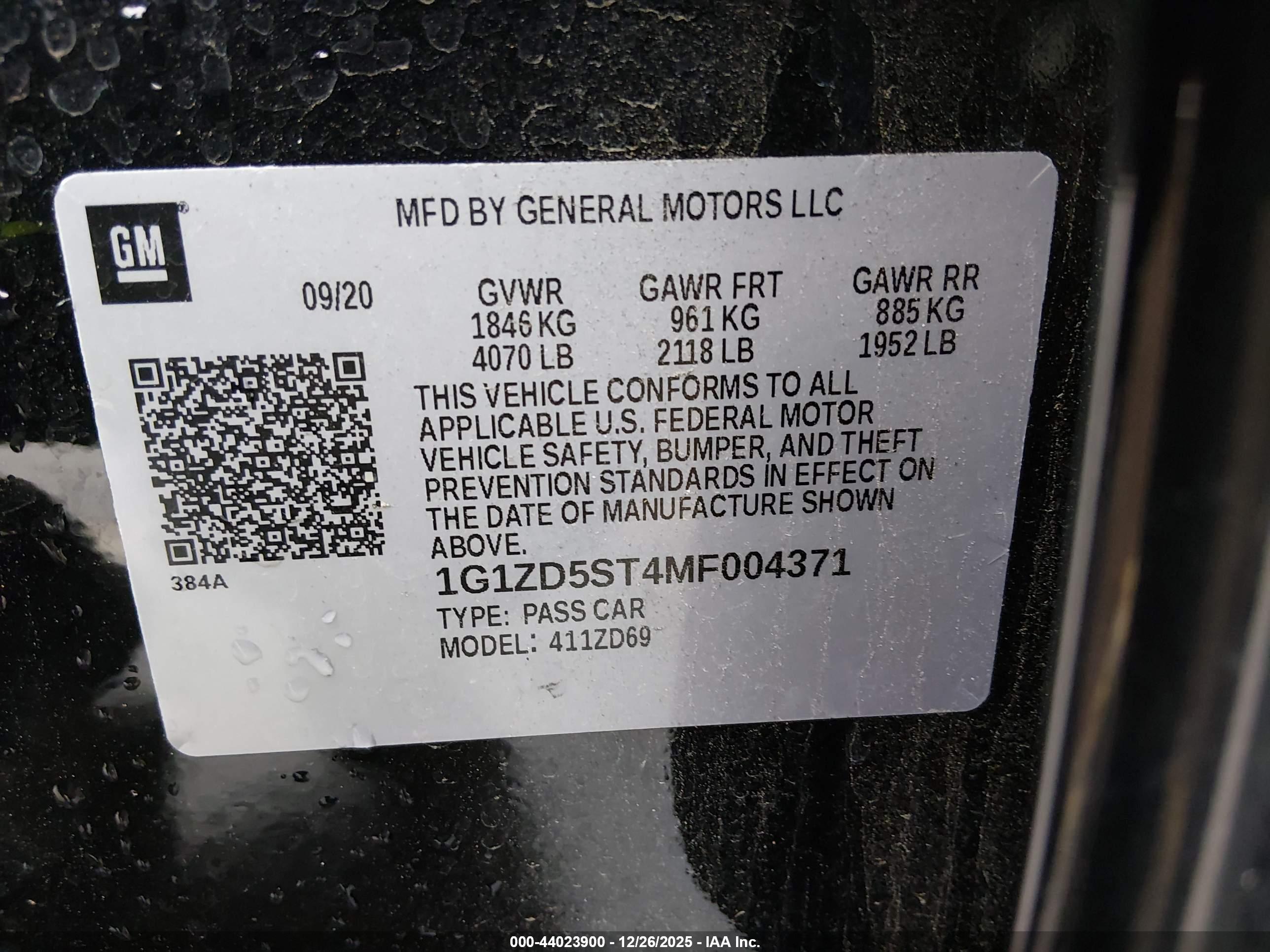 CHEVROLET MALIBU image 9