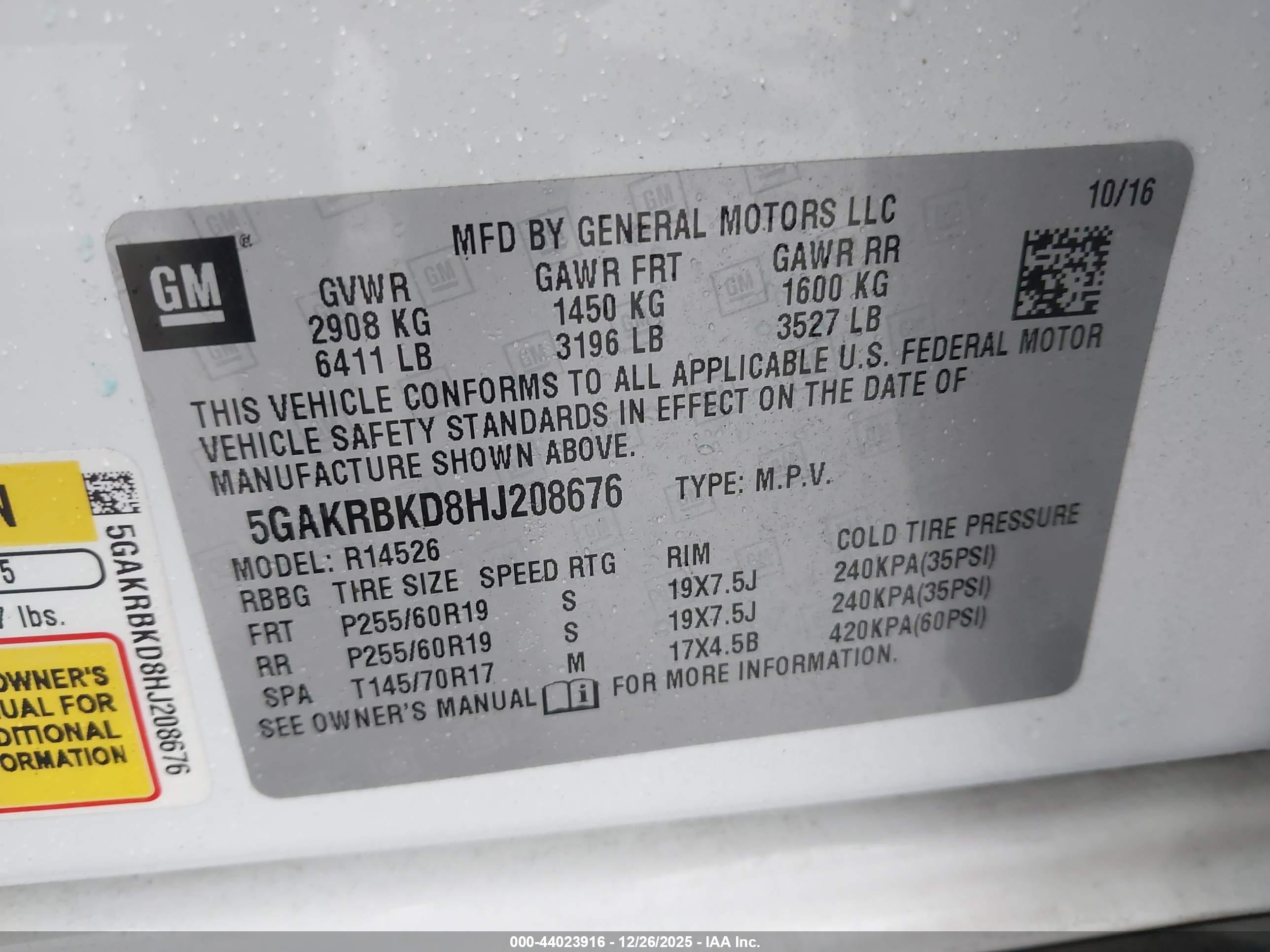 BUICK ENCLAVE image 9