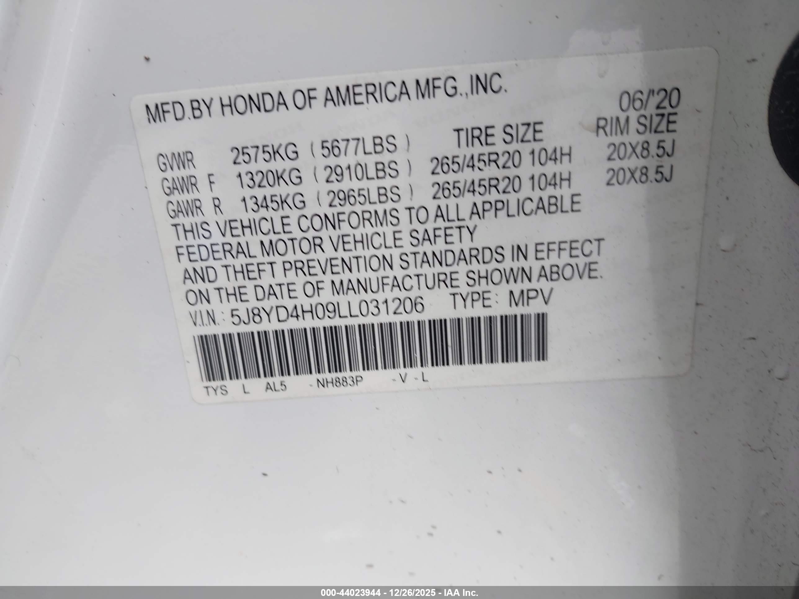 ACURA MDX image 9