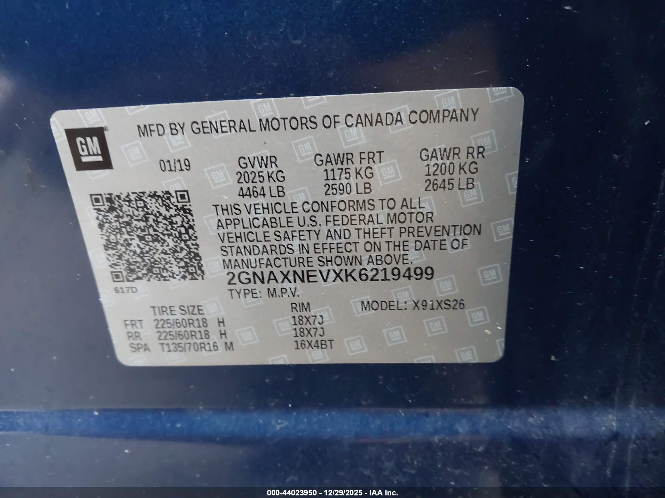 CHEVROLET EQUINOX image 9