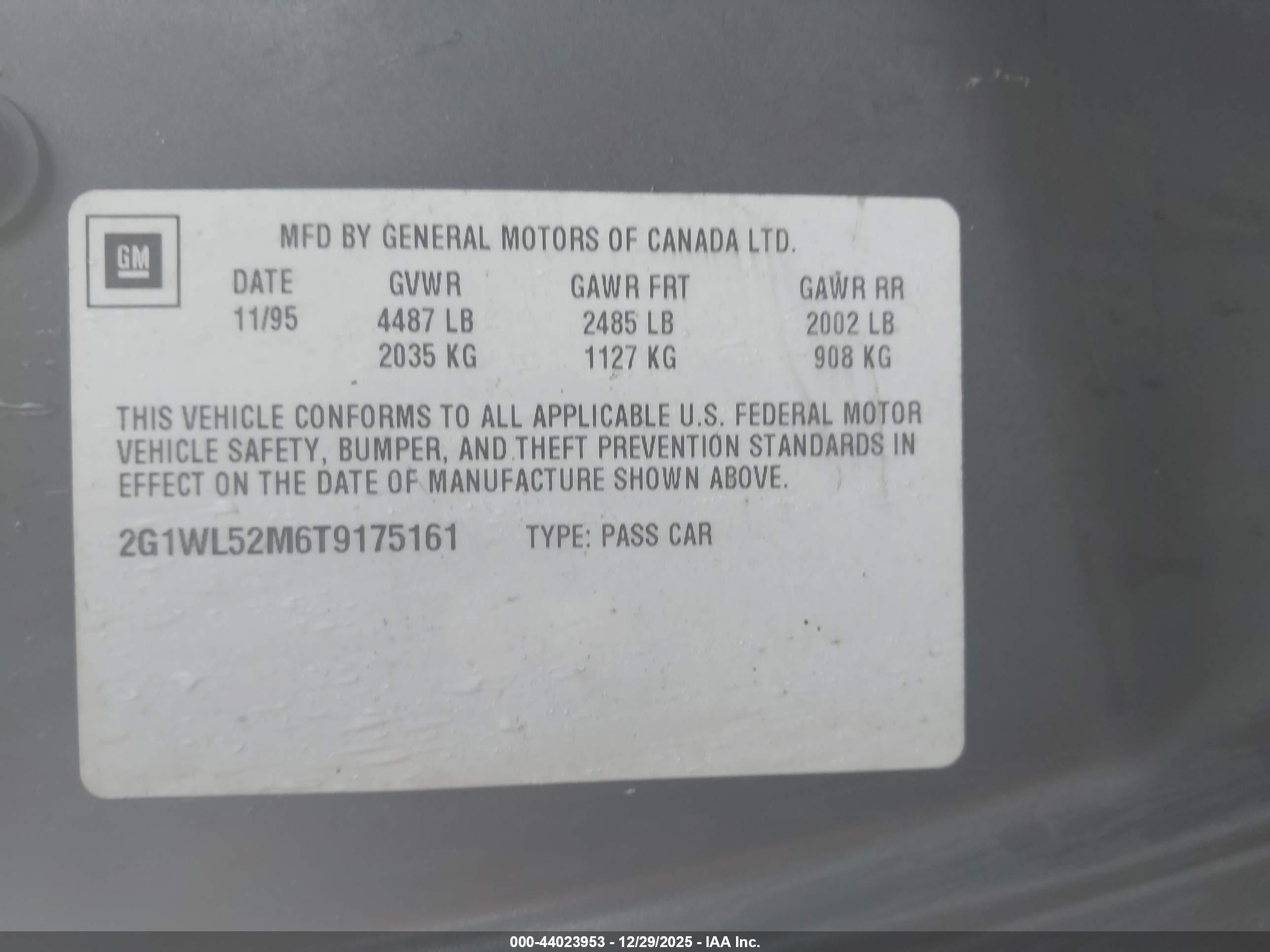 CHEVROLET LUMINA image 9